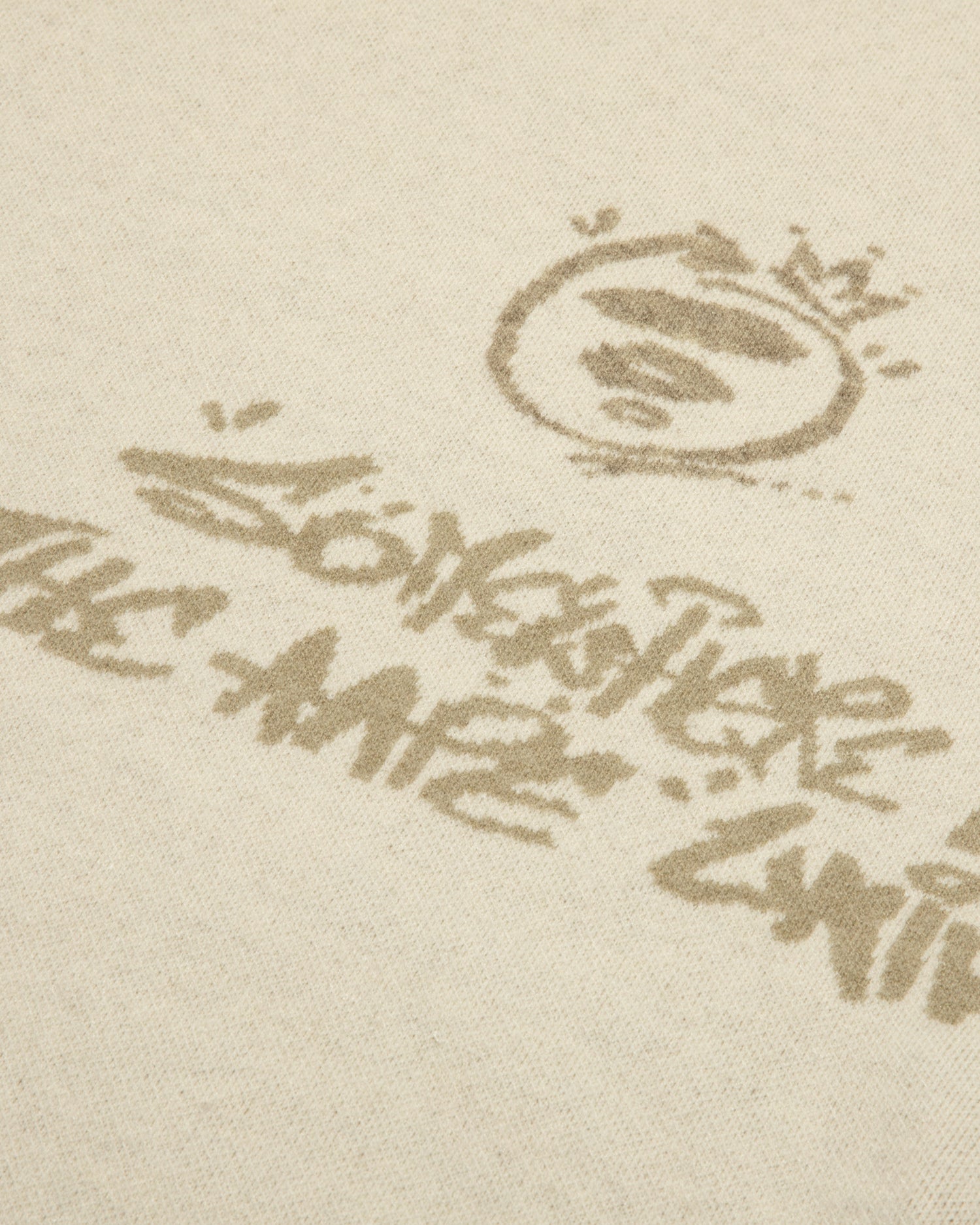 AAPE AAPEUNVS moonface graphic sweater | Aape official website