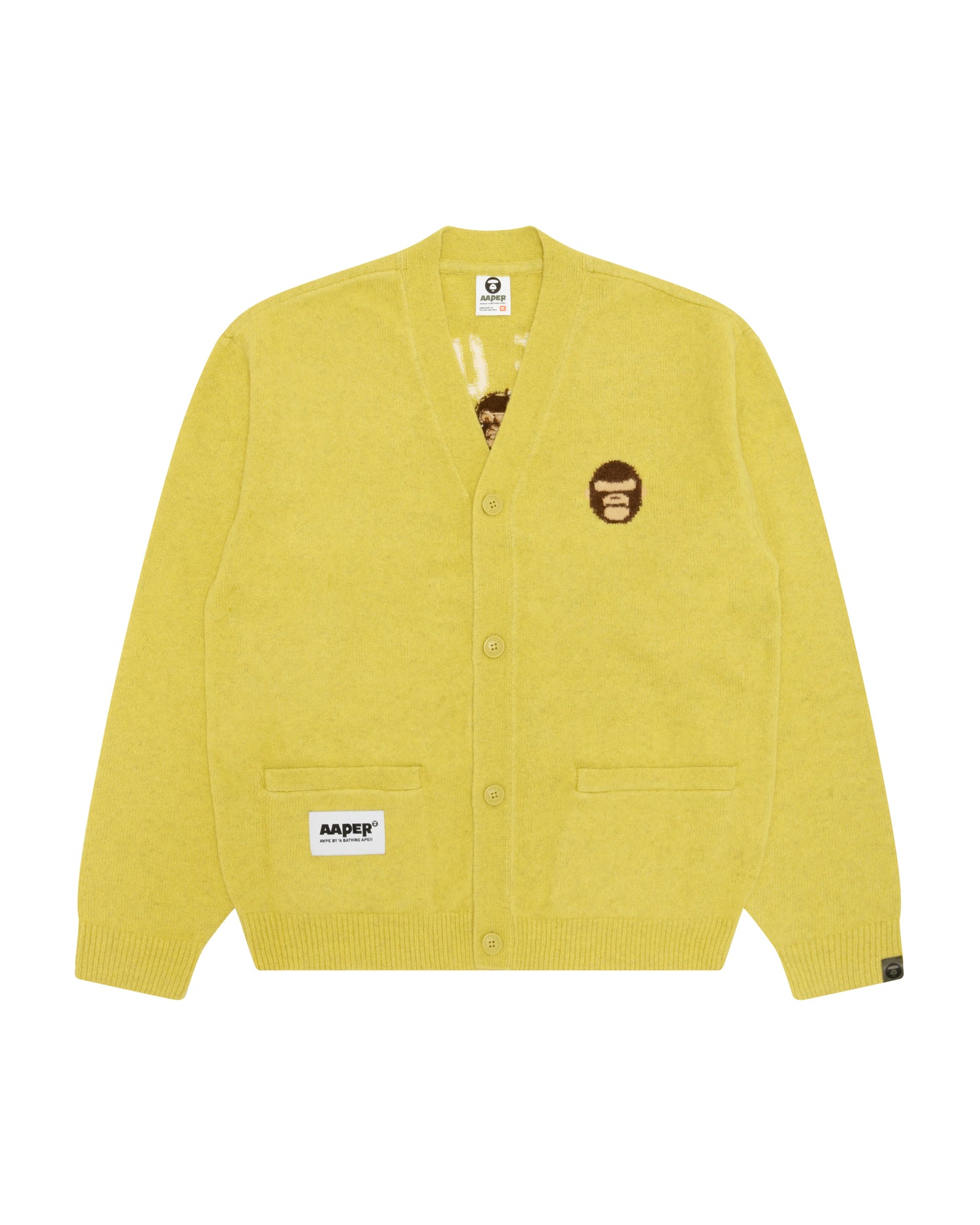AAPE AAPER v-neck cardigan | Aape official website – AAPE.COM