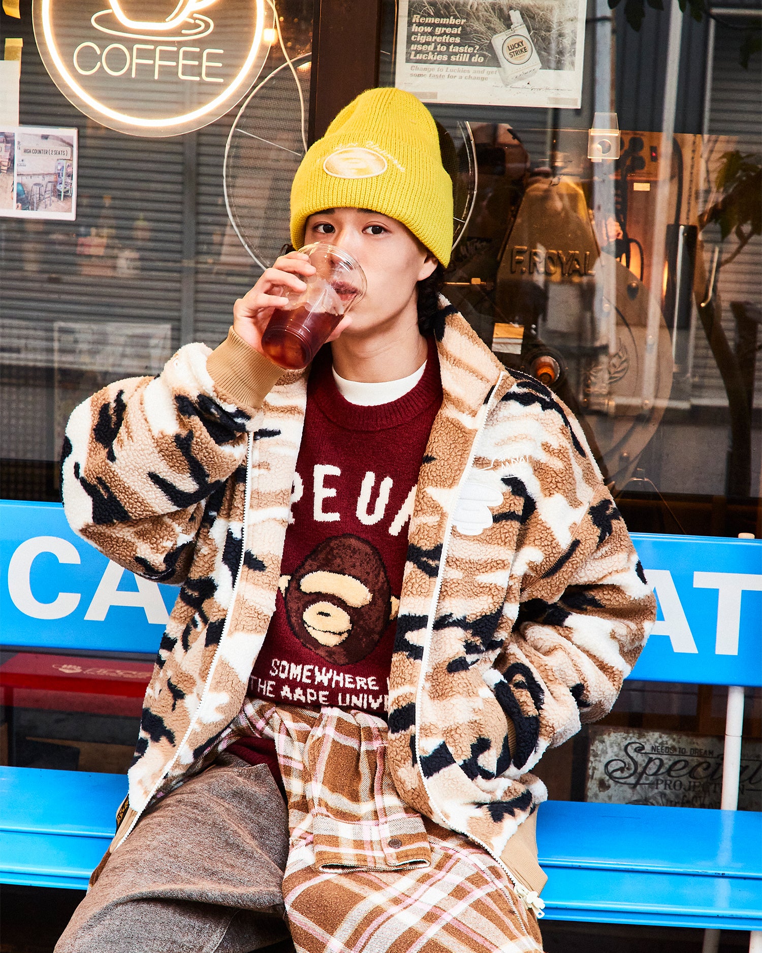 AAPE AAPEUNVS AAPER graphic sweater | Aape official website – AAPE.COM