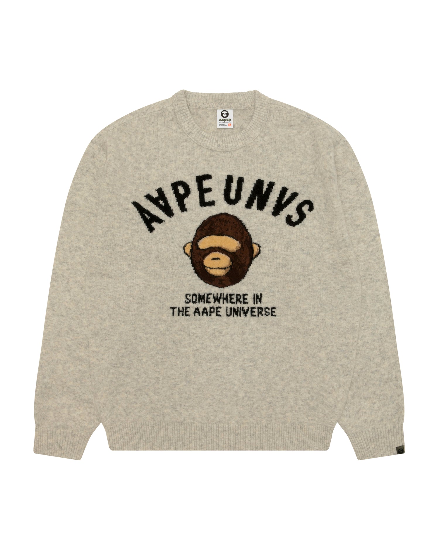AAPE AAPEUNVS AAPER graphic sweater | Aape official website – AAPE.COM