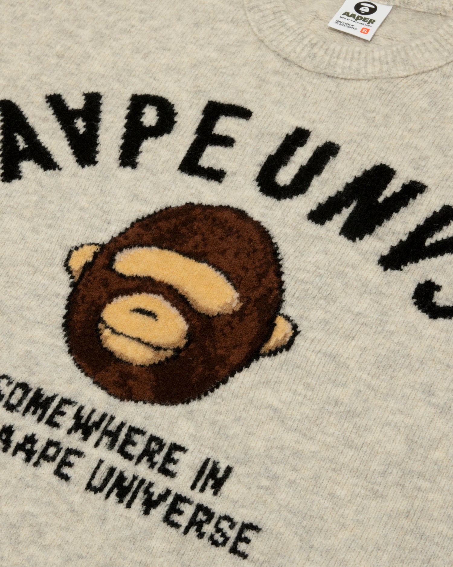 A BATHING APE ウニフォーム　XL AAPE AAPEUNVS AAPER graphic sweater | Aape official website – AAPE.COM