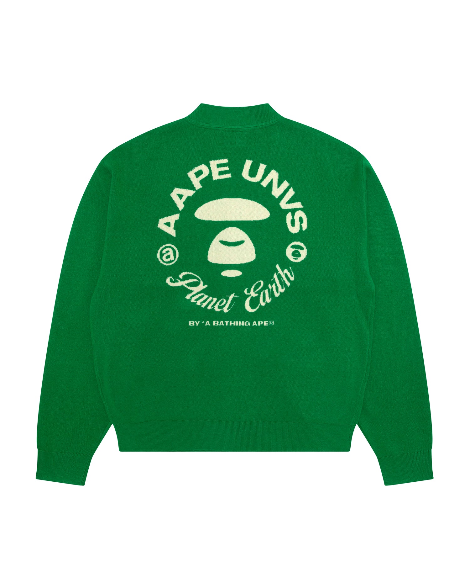 AAPE AAPENOW moonface v-neck cardigan | Aape official website