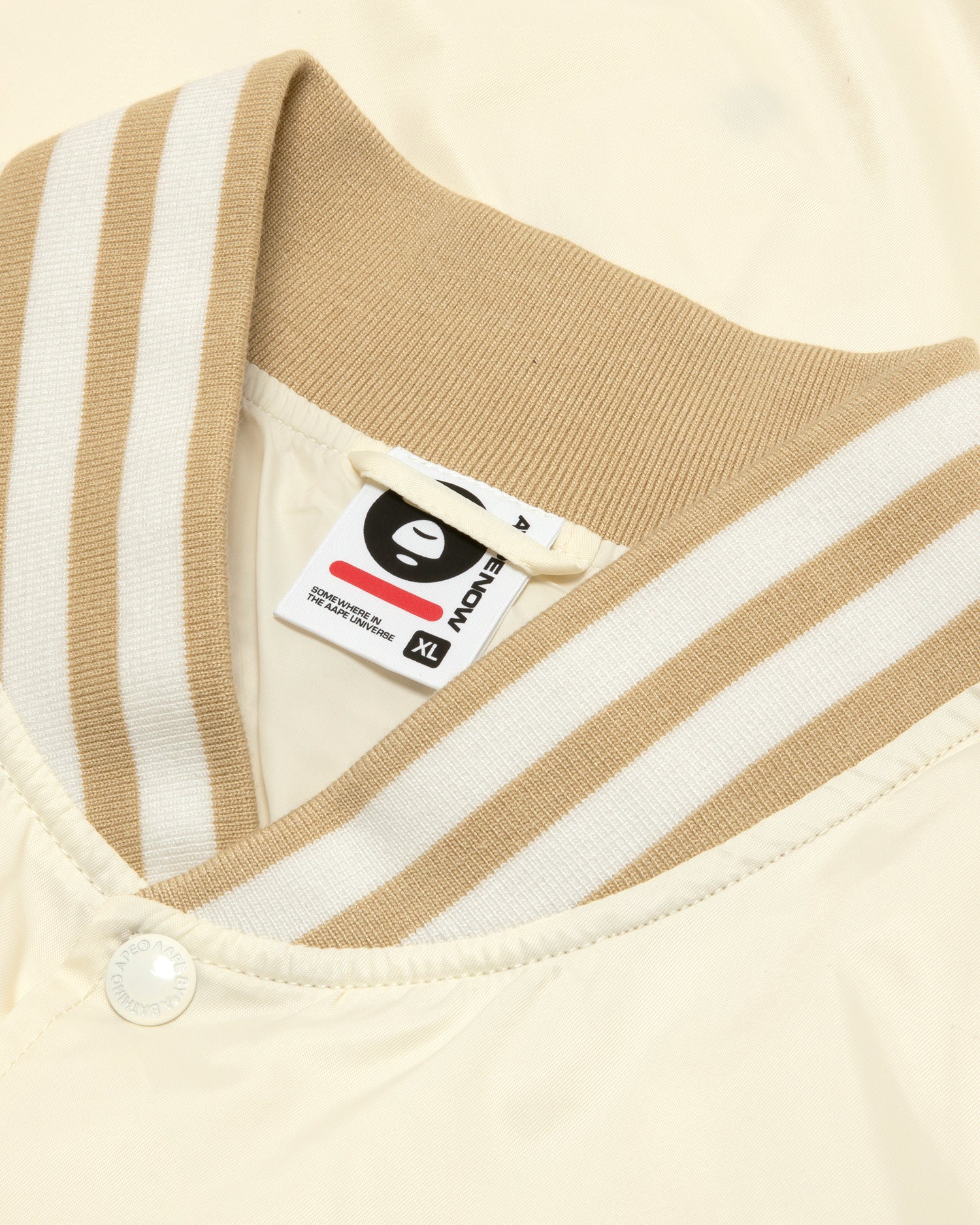 AAPE AAPENOW Light Weight Jacket Varsity Jacket | Aape official