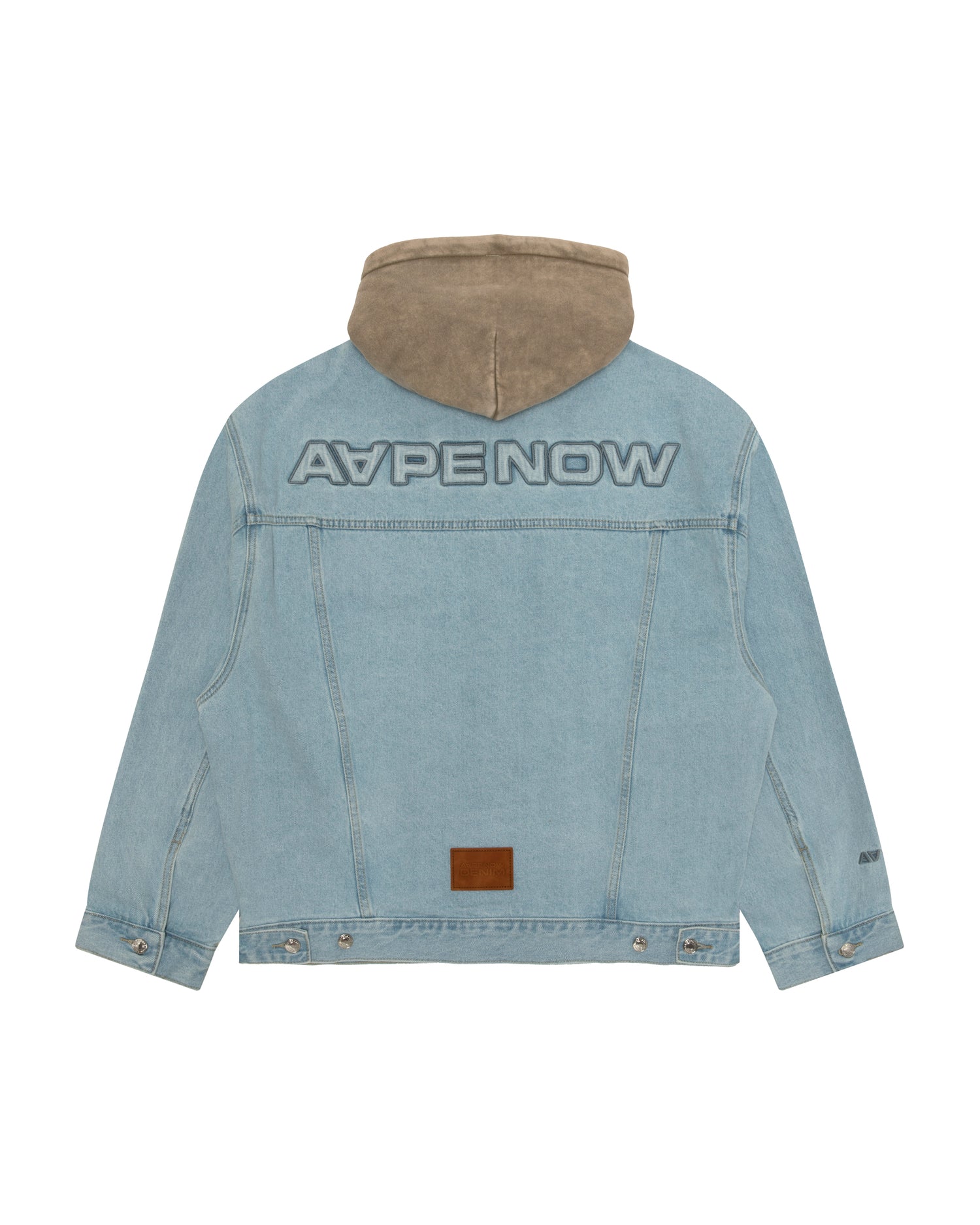 あやめ♪様 AAPE AAPENOW moonface hooded denim jacket | Aape official website