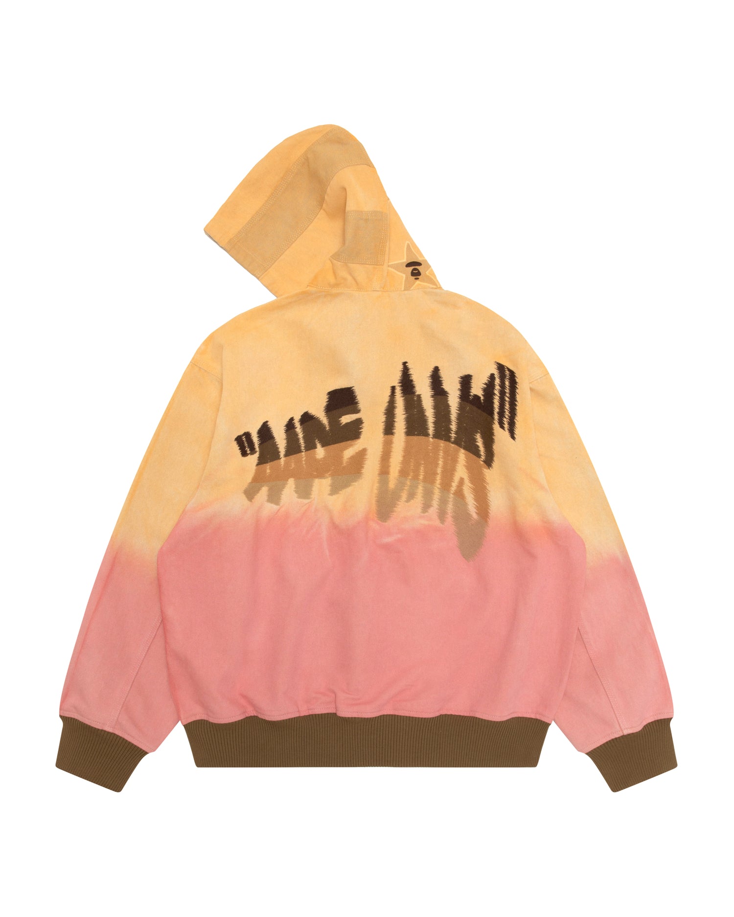 AAPE AAPEUNVS moonface hooded zip-up jacket | Aape official