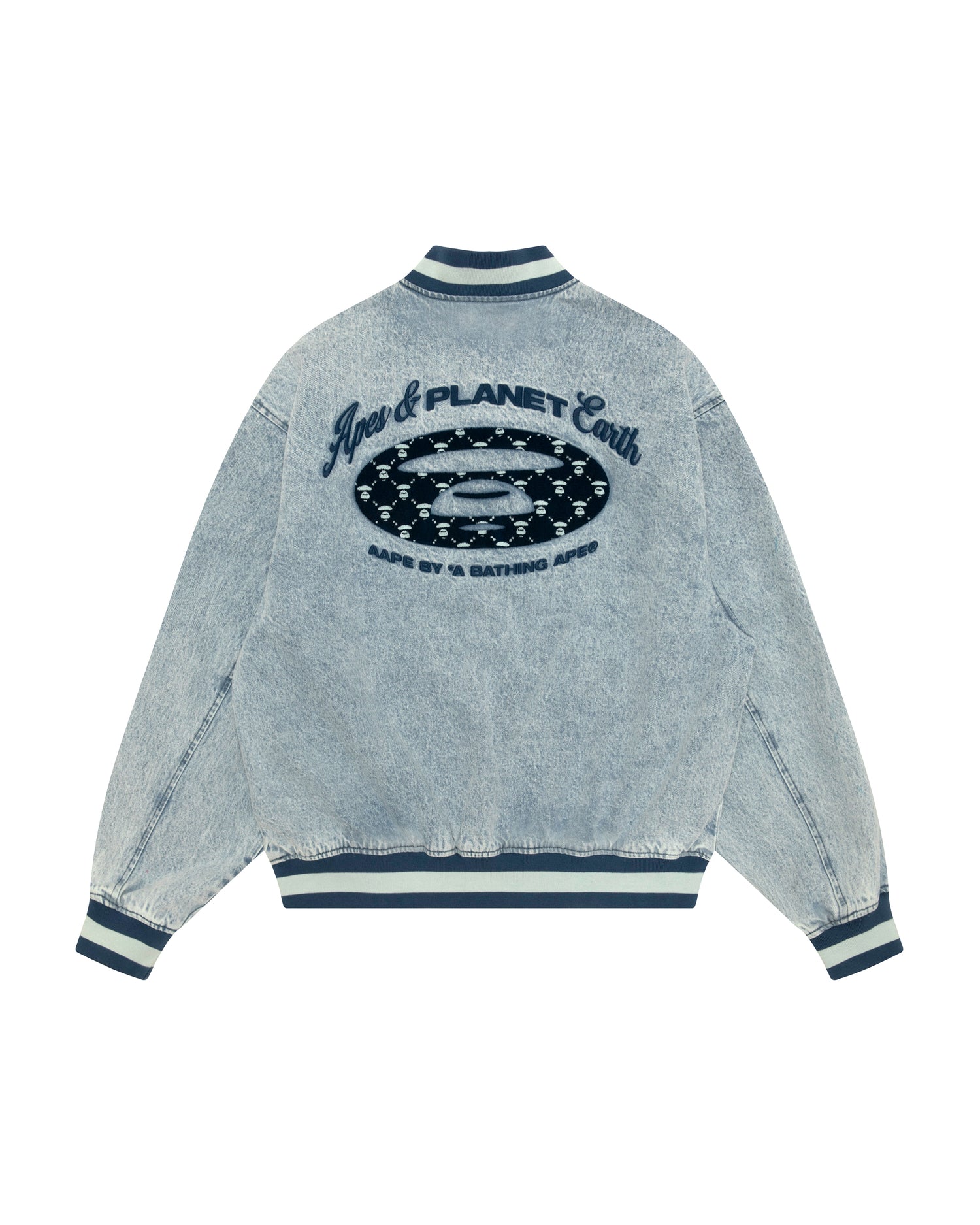 AAPE AAPESPORTS logo varsity jacket | Aape official website – AAPE.COM