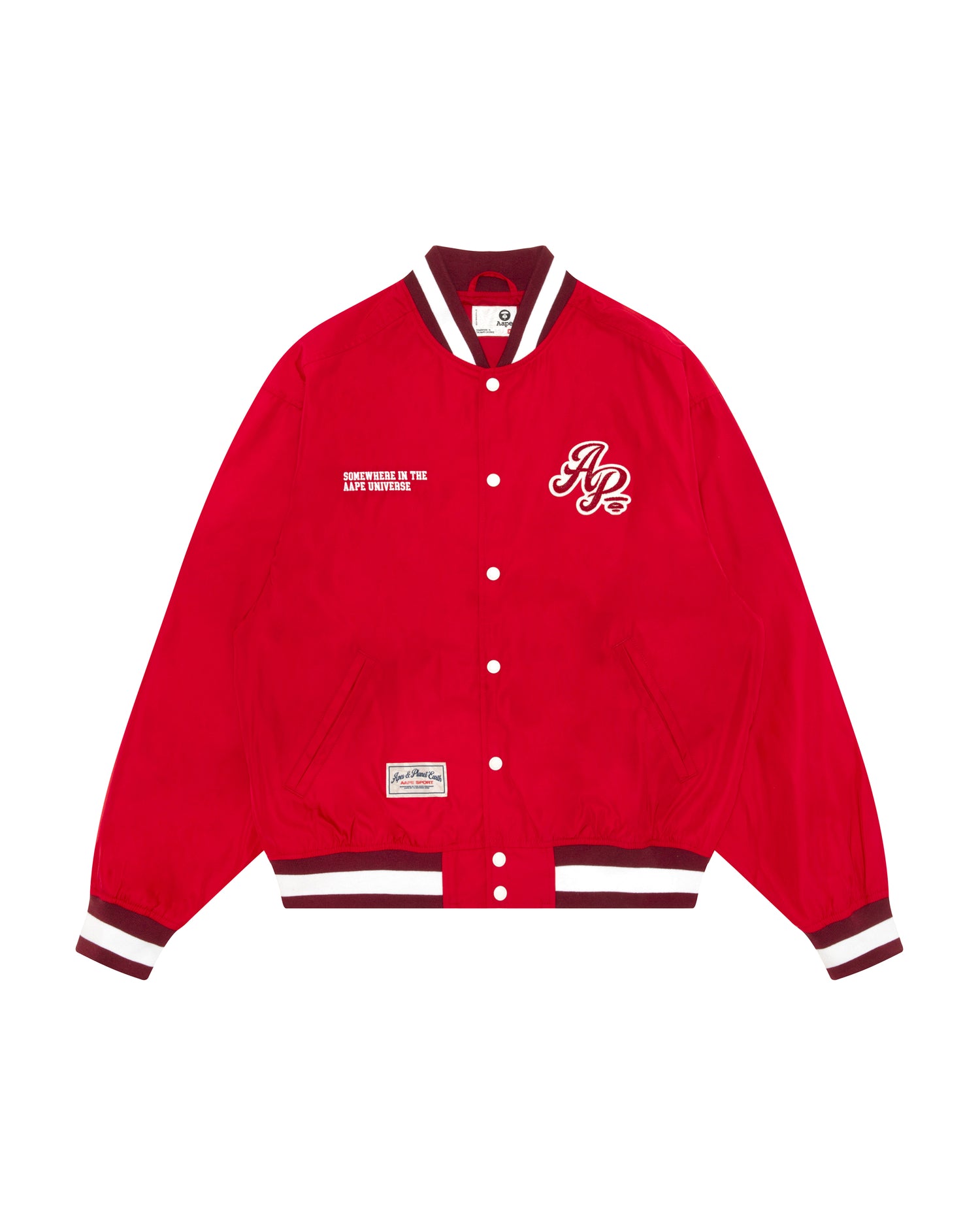 AAPE AAPESPORTS logo varsity jacket | Aape official website – AAPE.COM