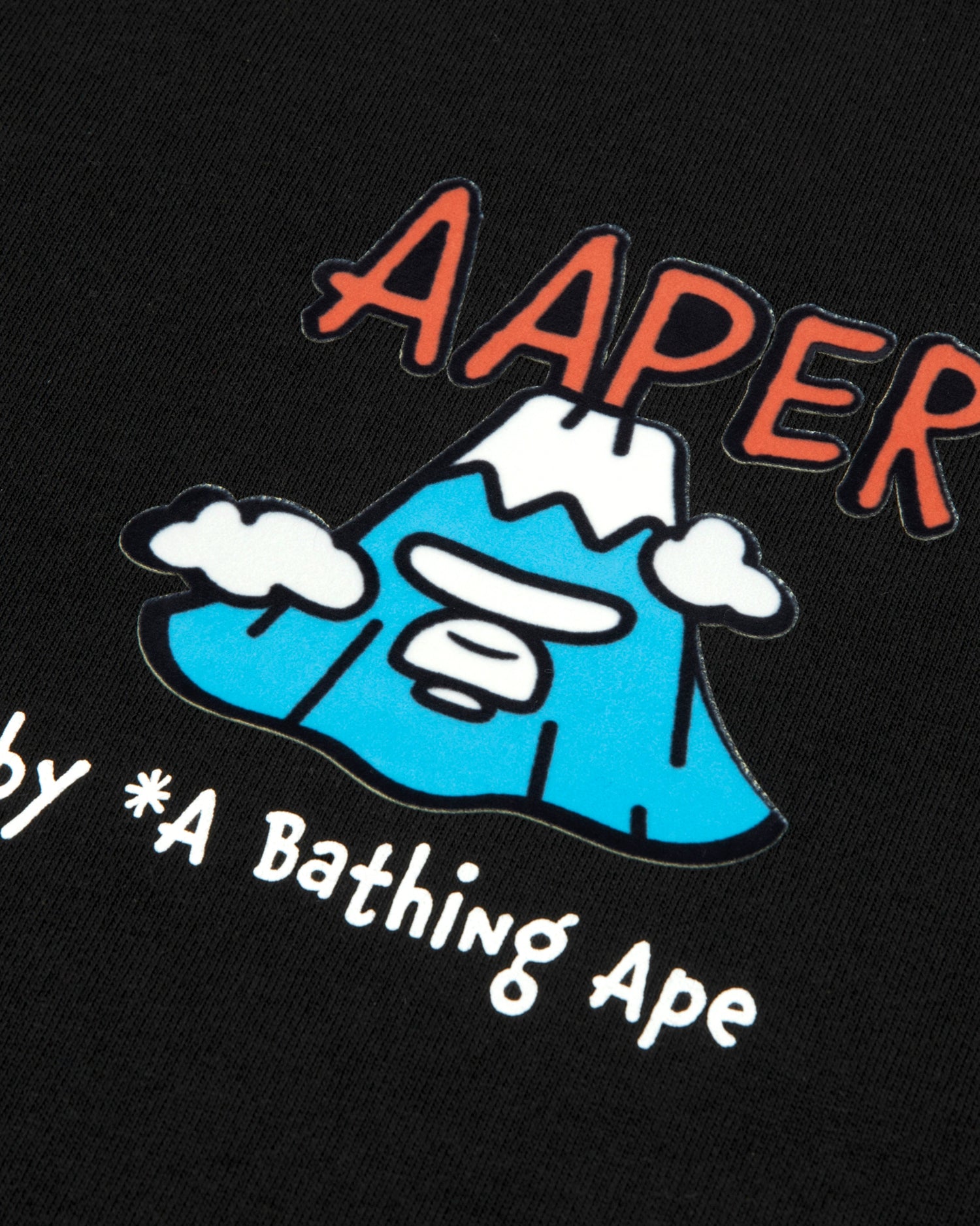 AAPE AAPER graphic long sleeve tee | Aape official website – AAPE.COM