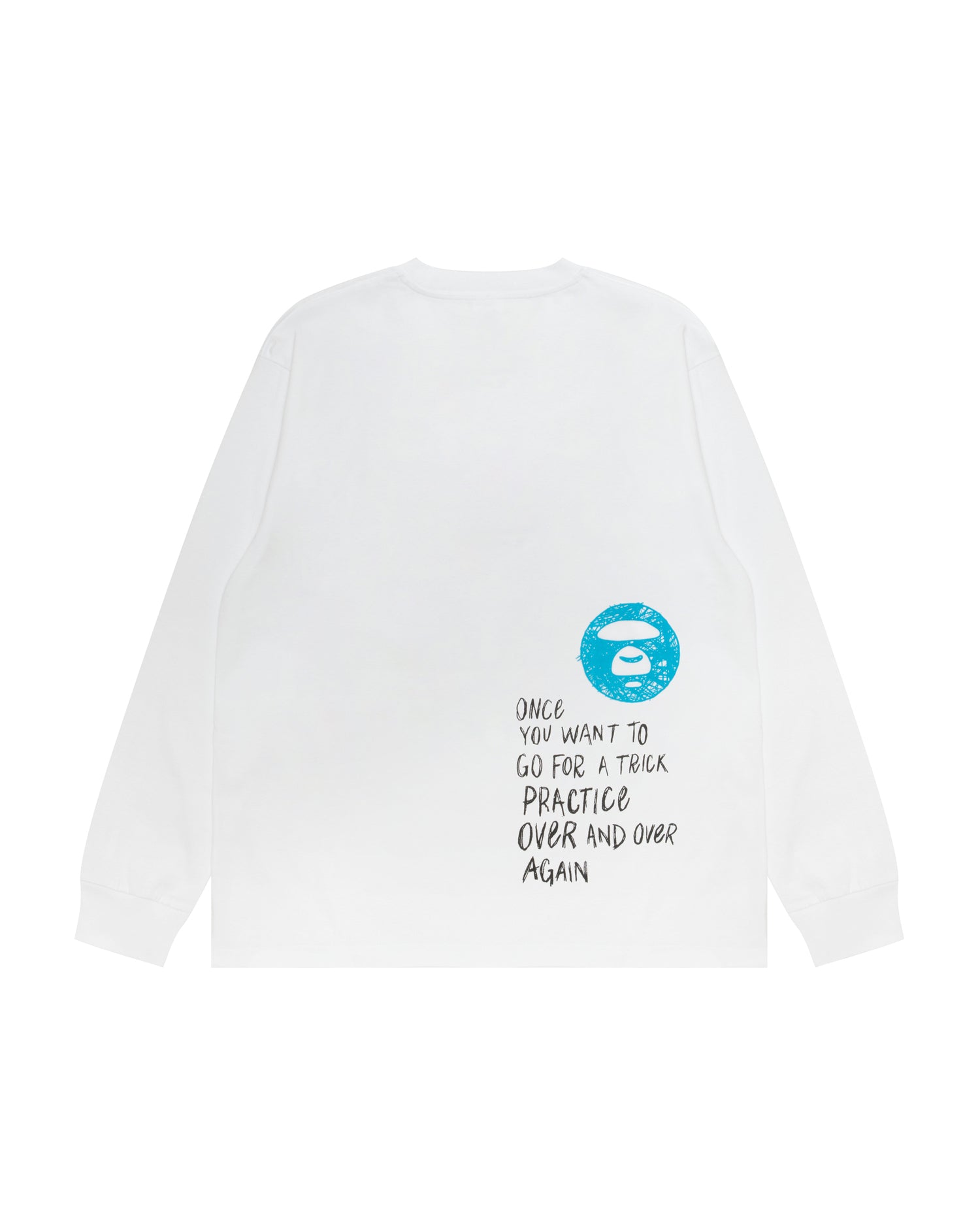 AAPE Apes and planet earth long sleeve tee | Aape official website