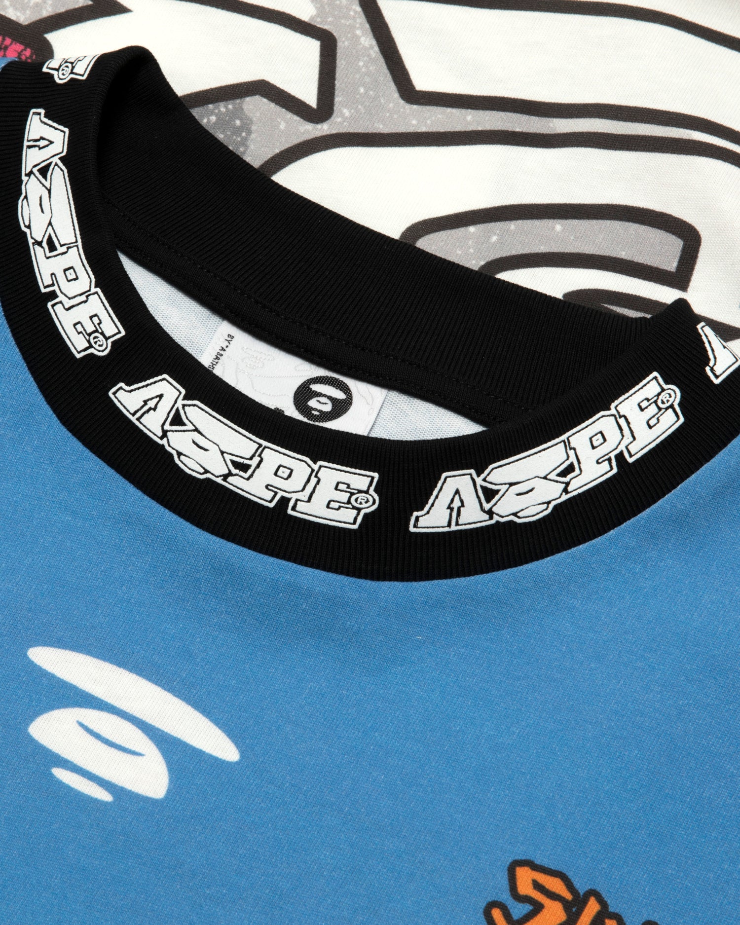 AAPE AAPEUNVS graphic long sleeve tee | Aape official website