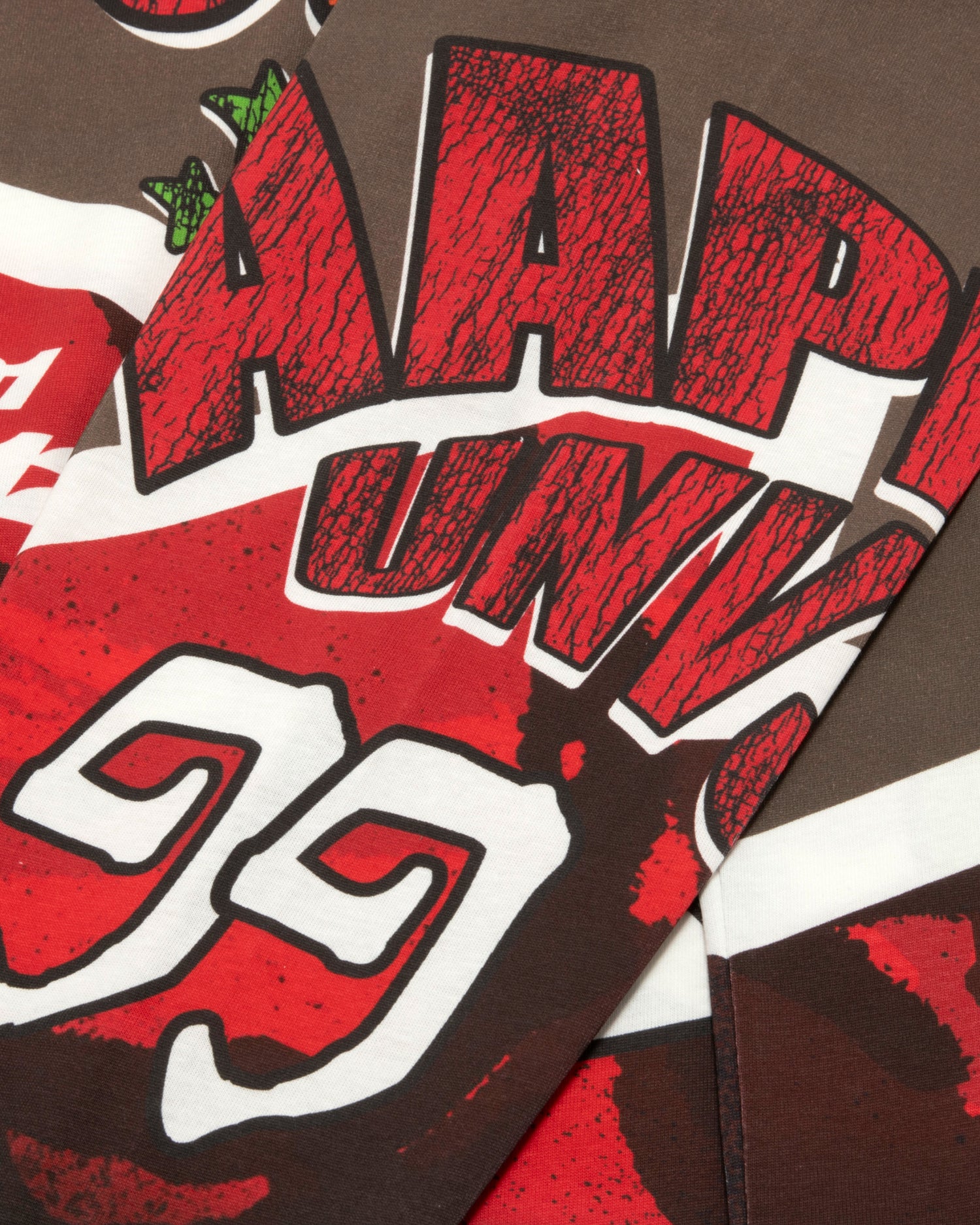 AAPE AAPEUNVS graphic long sleeve tee | Aape official website