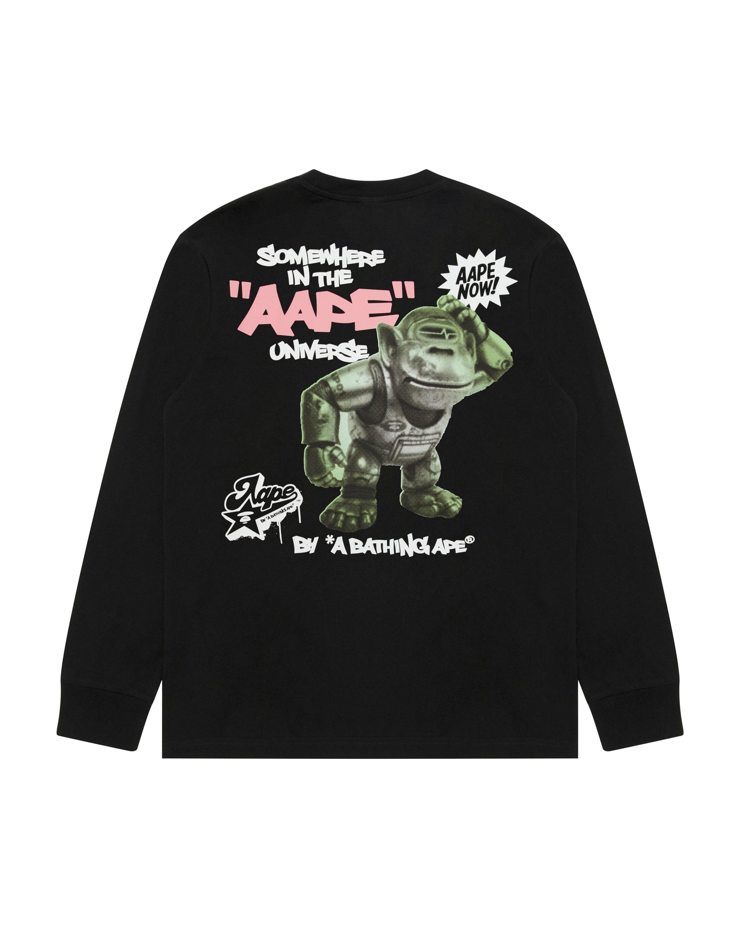 AAPE Graphic long sleeve tee | Aape official website – AAPE.COM