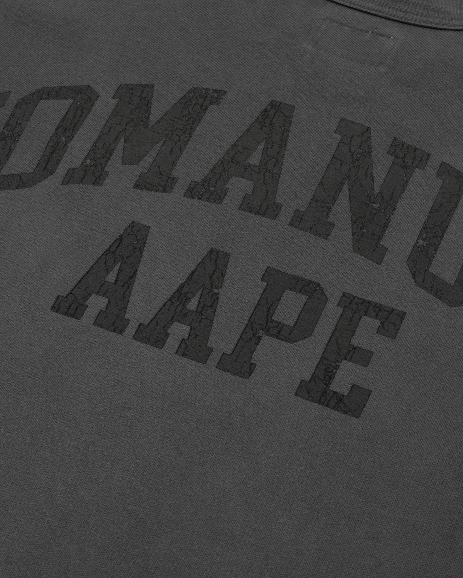 AAPE X NOMANUAL Layered long sleeve tee | Aape official website