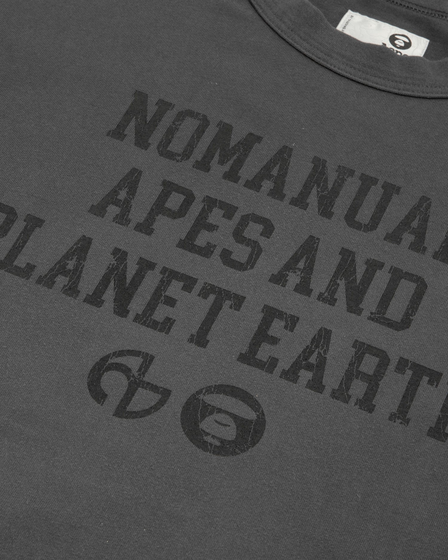 AAPE X NOMANUAL Layered long sleeve tee | Aape official website