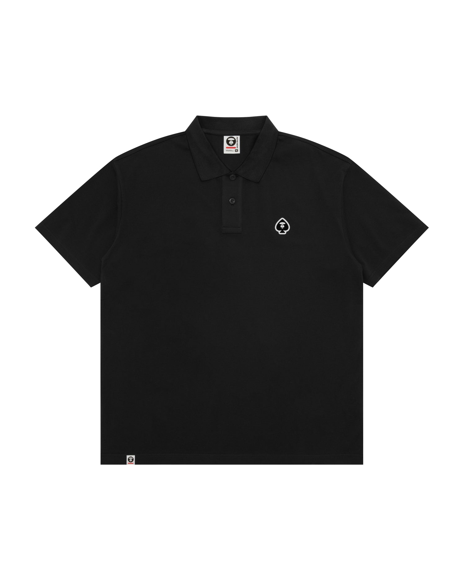AAPE AAPENOW spades polo tee | Aape official website – AAPE.COM