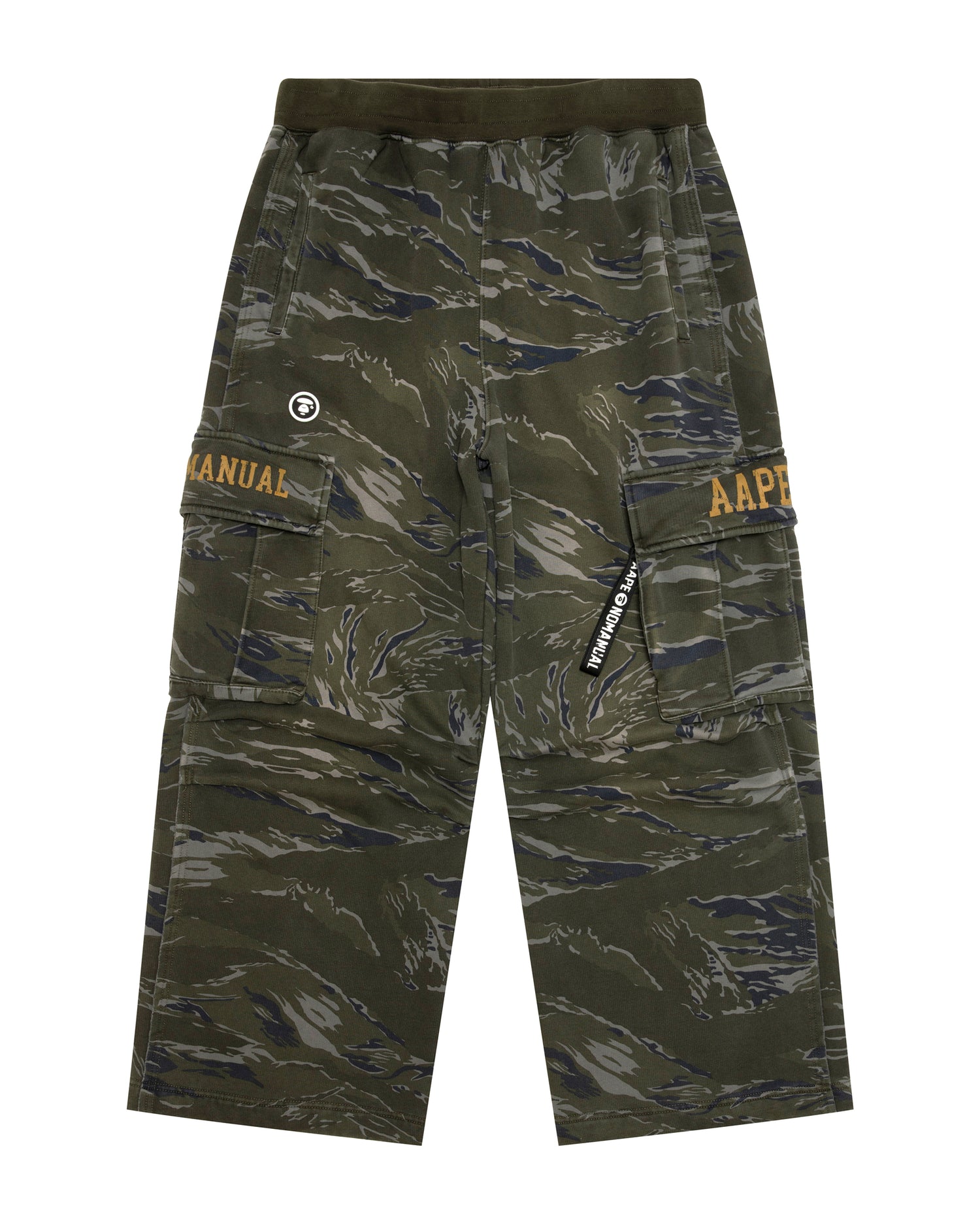 AAPE X NOMANUAL moonface camo sweat pants | Aape official website