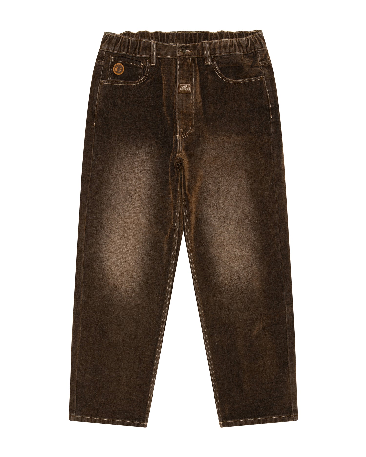 AAPE Moonface washed woven pants | Aape official website – AAPE.COM