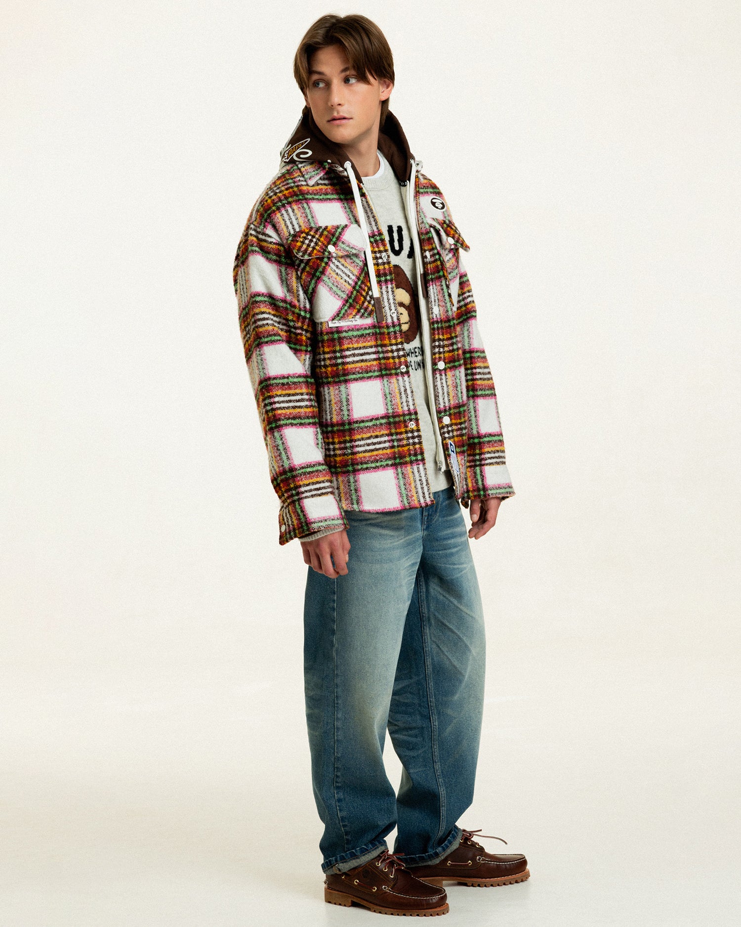 AAPE Moonface washed jeans | Aape official website – AAPE.COM