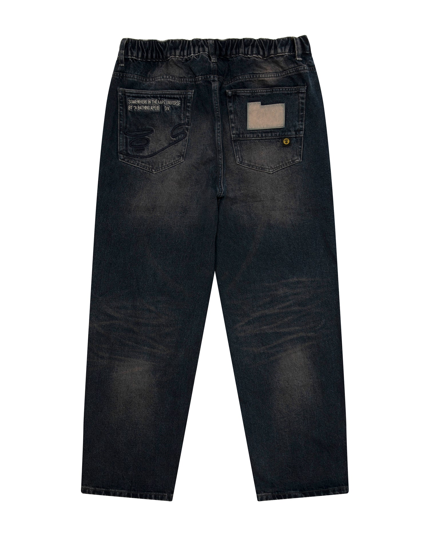AAPE Moonface washed jeans | Aape official website – AAPE.COM