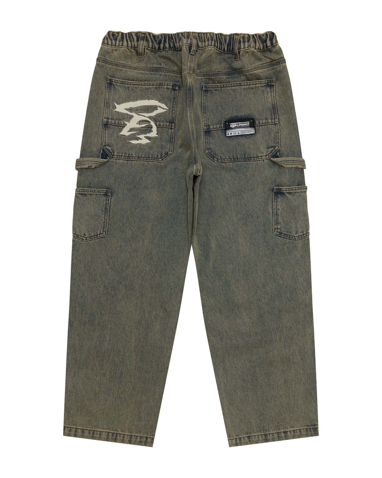 AAPE AAPEUNVS moonface washed denim pants | Aape official website