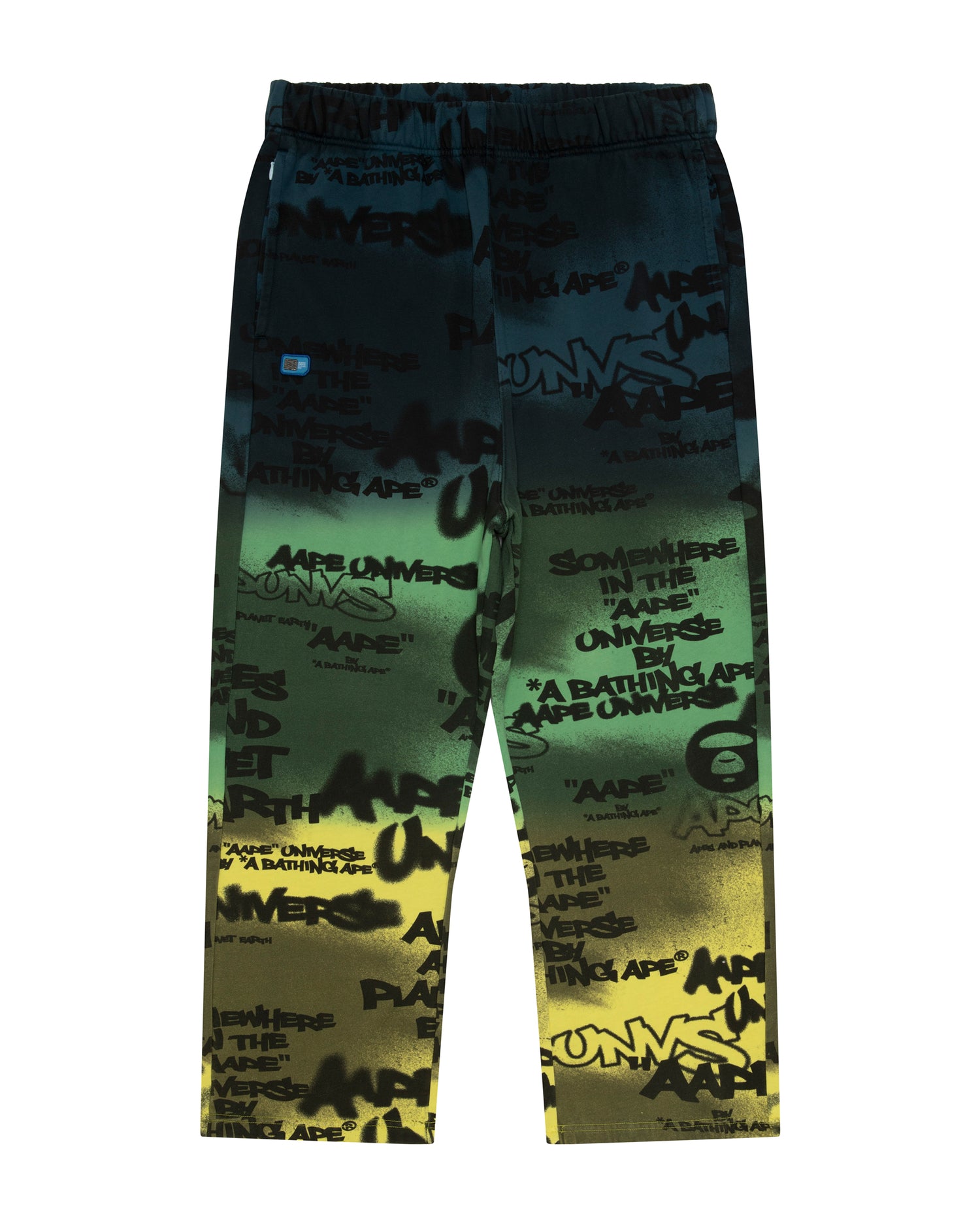 AAPE AAPEUNVS graffiti sweat pants | Aape official website – AAPE.COM