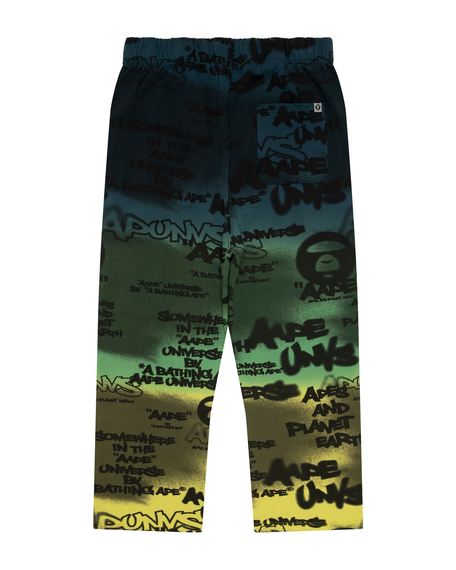 AAPE AAPEUNVS graffiti sweat pants | Aape official website – AAPE.COM