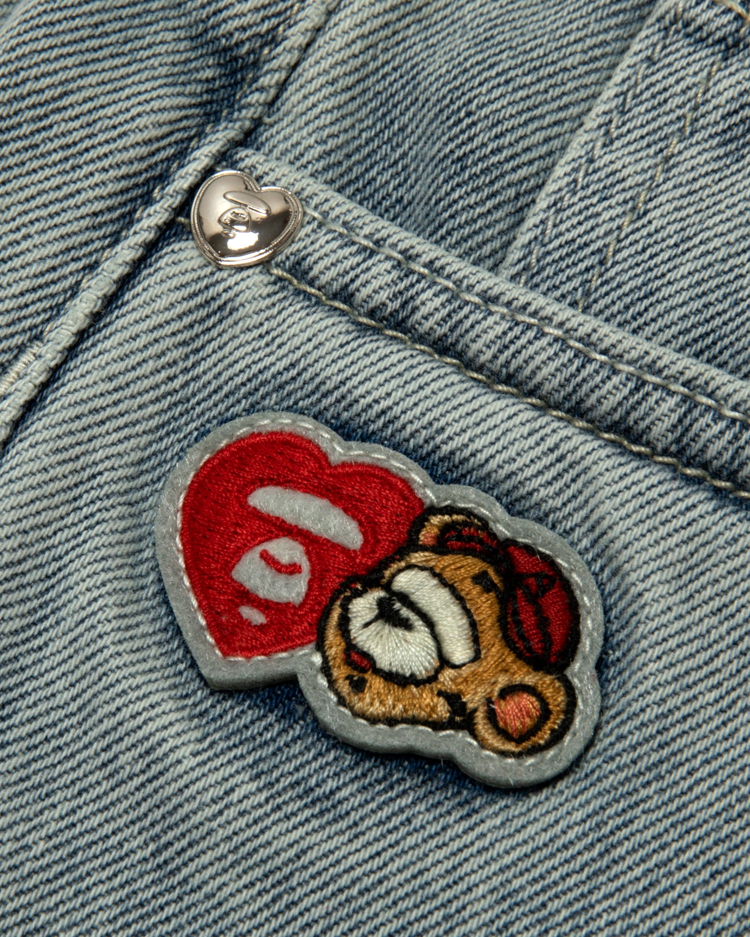 AAPE AAPEUNVS wide-leg jeans | Aape official website – AAPE.COM