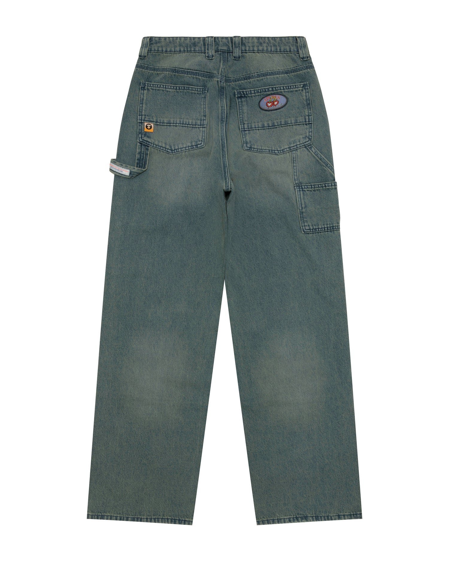 AAPE APUNVS moonface washed jeans | Aape official website – AAPE.COM