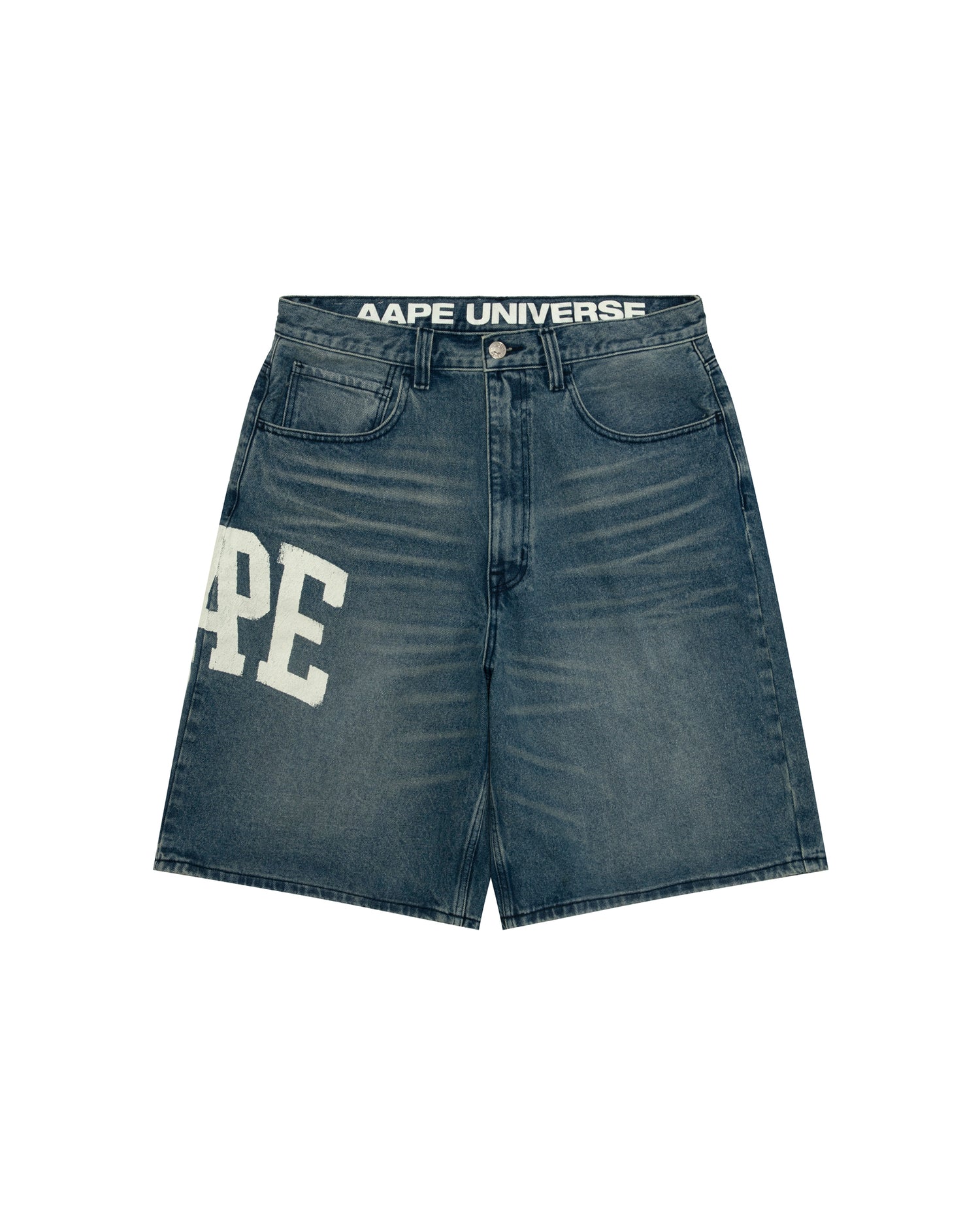AAPE AAPEUNVS denim shorts | Aape official website – AAPE.COM