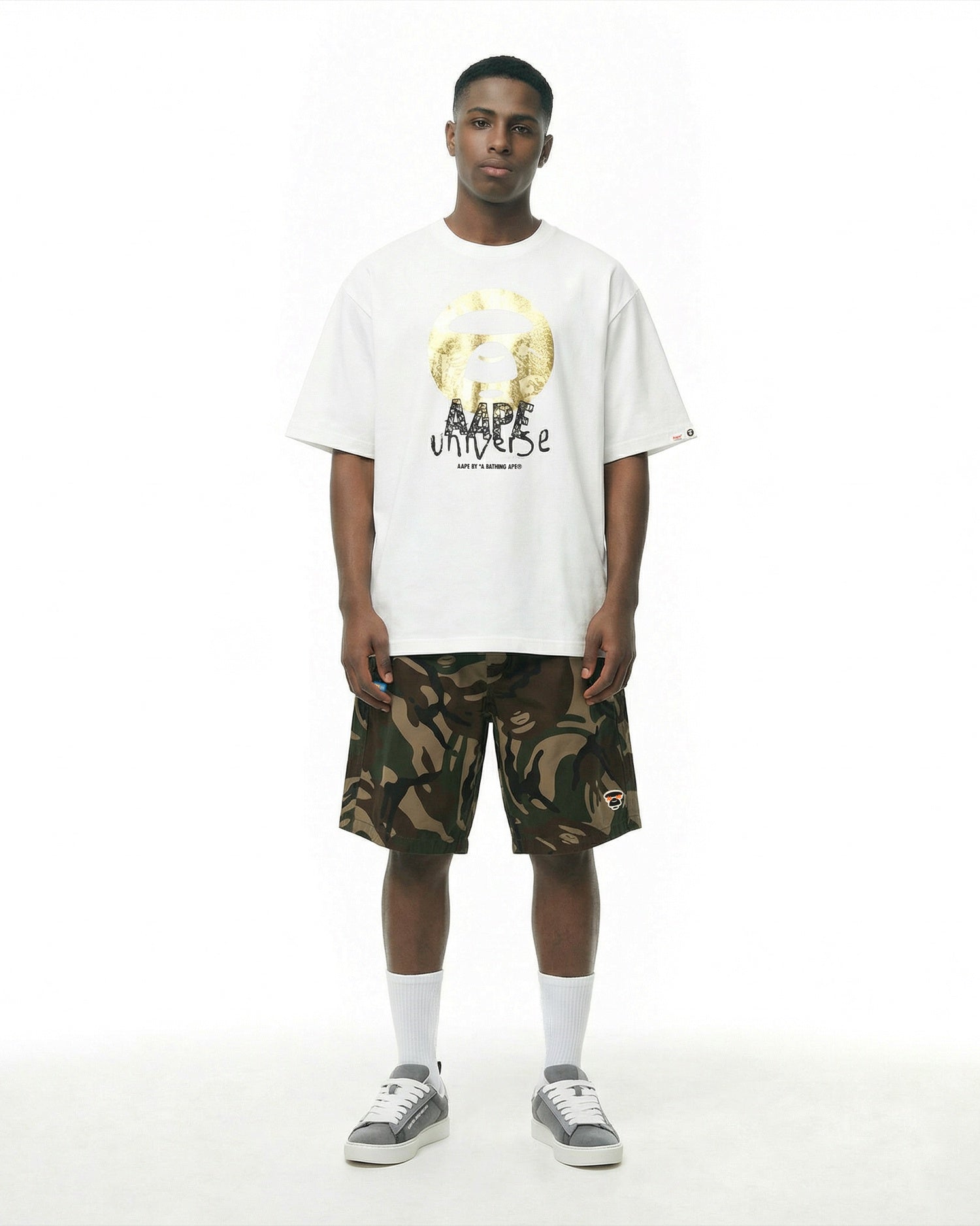 AAPE AAPEUNVS camo shorts | Aape official website – AAPE.COM