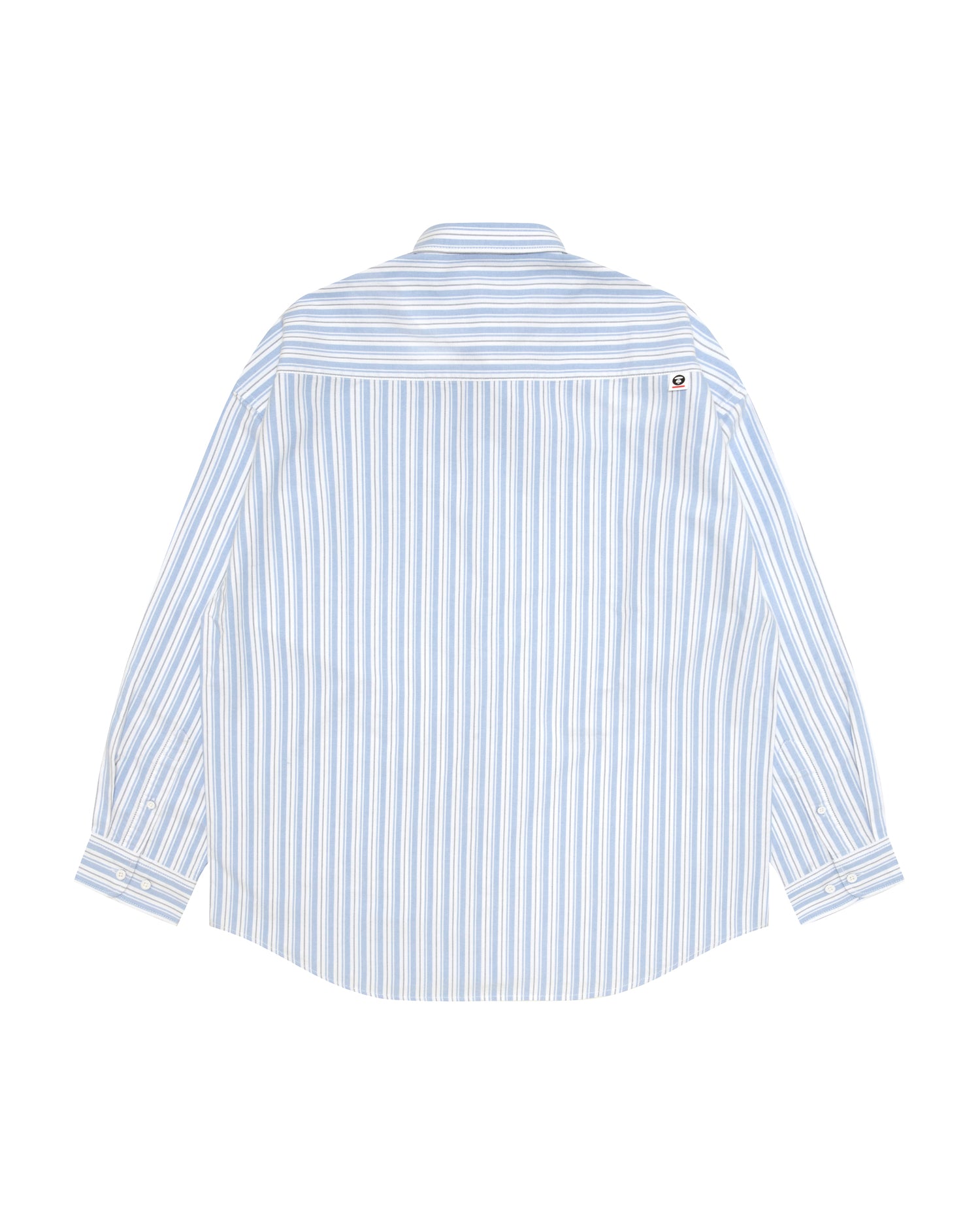 AAPE AAPENOW moonface striped long sleeve shirt | Aape official