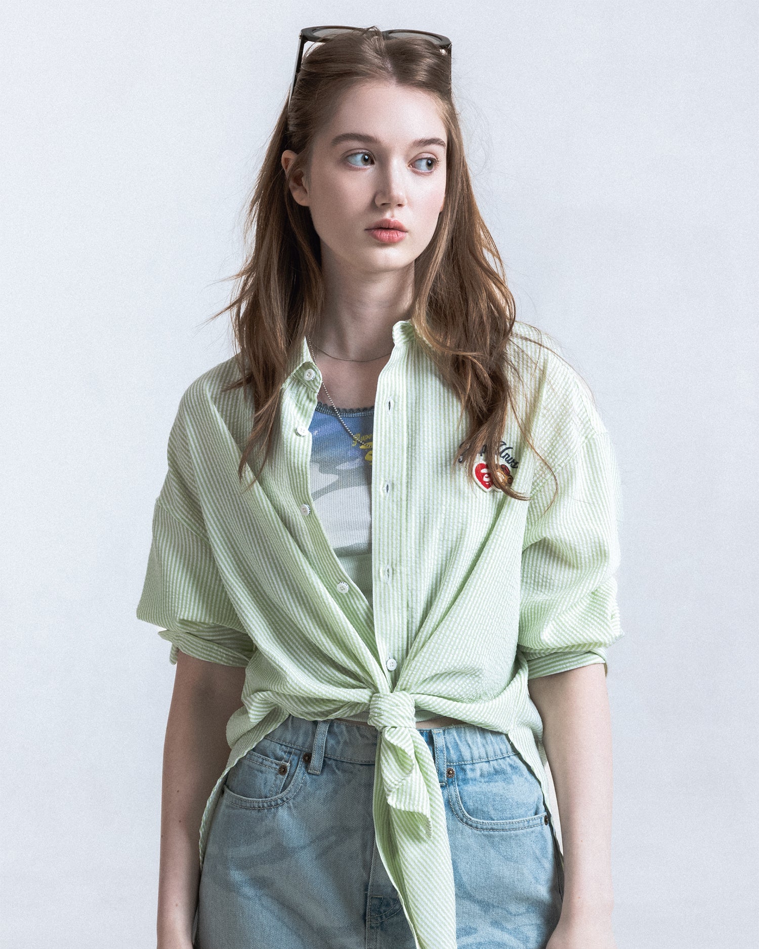 AAPEUNVS ストライプ長袖シャツ | Aape公式サイト – AAPE.COM