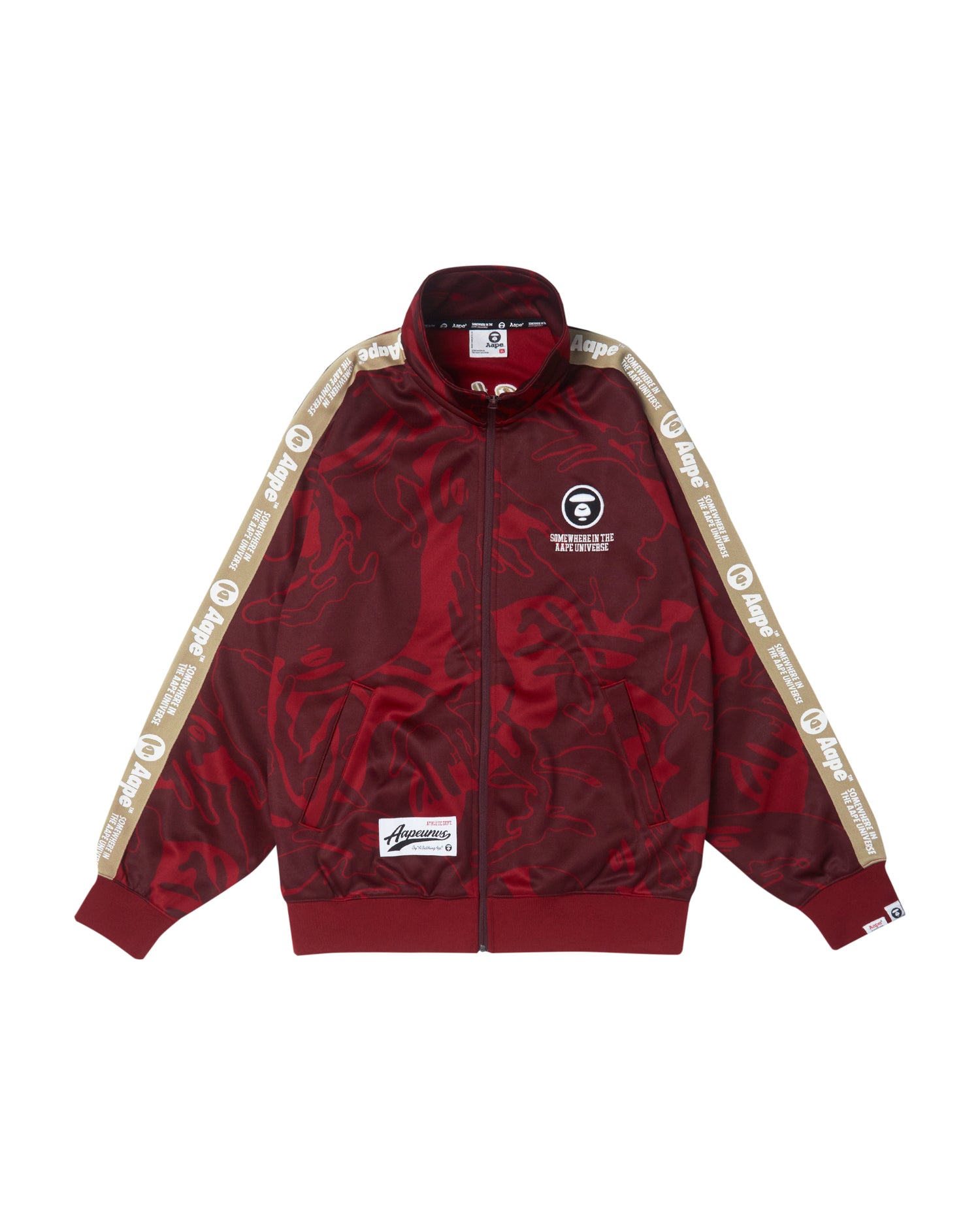 AAPE Moonface embroidered track jacket | Aape official website