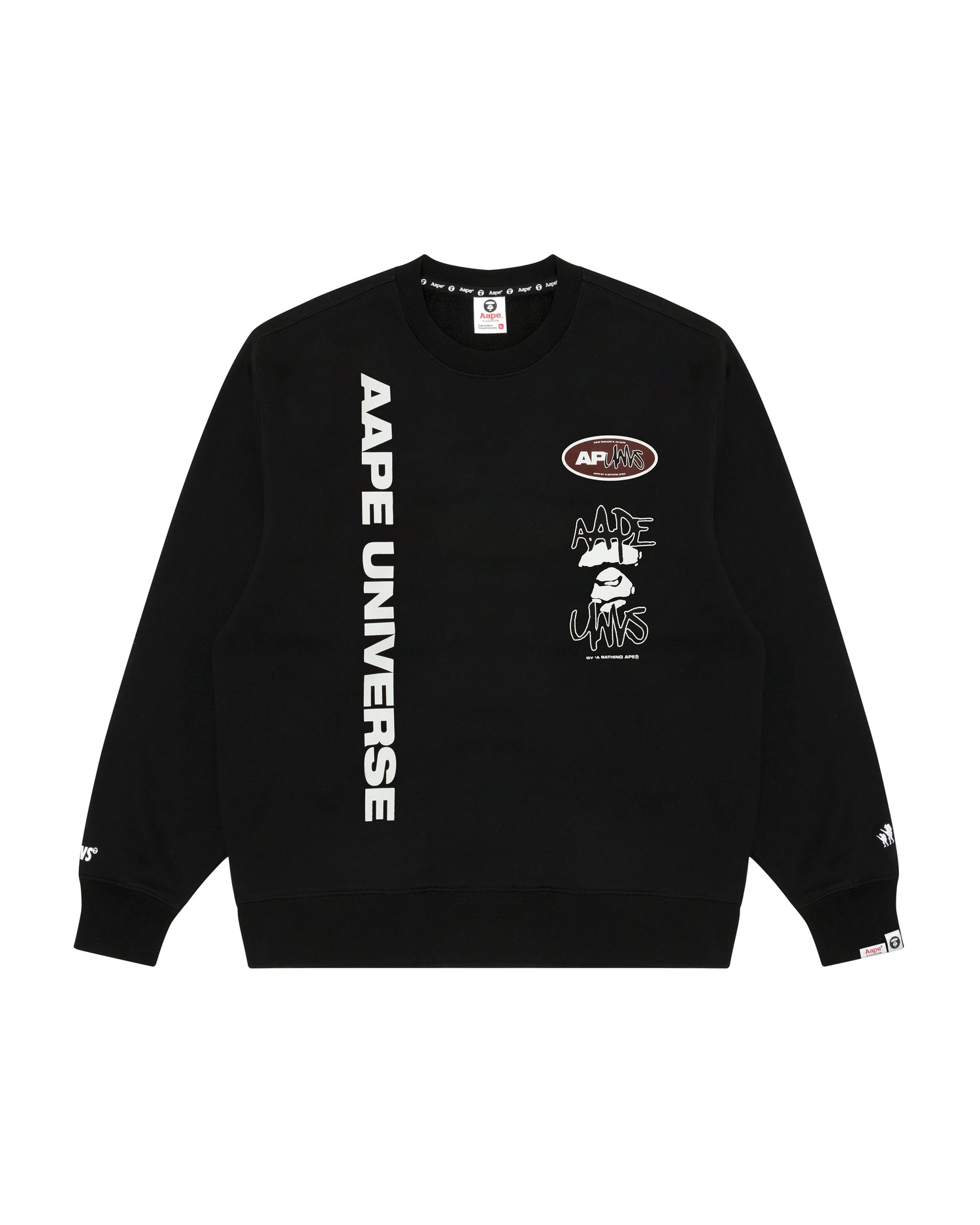 AAPE AAPE UNVS crew neck sweatshirt | Aape official website – AAPE.COM