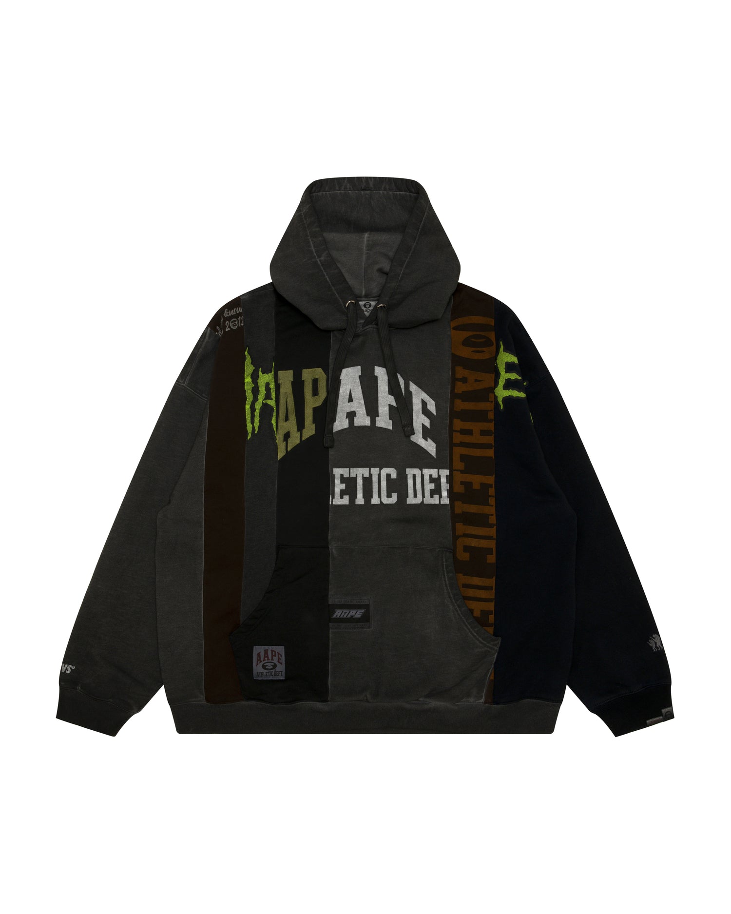 AAPE Logo patchwork hoodie | Aape official website – AAPE.COM
