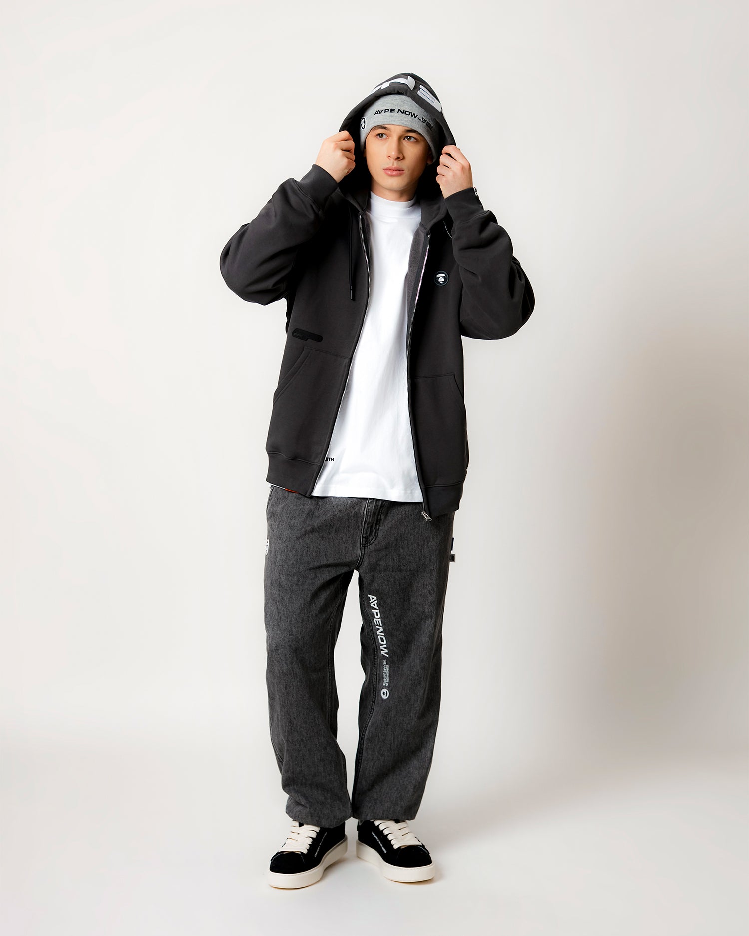 AAPE AAPENOW moonface zip-up hoodie | Aape 公式サイト – AAPE.COM
