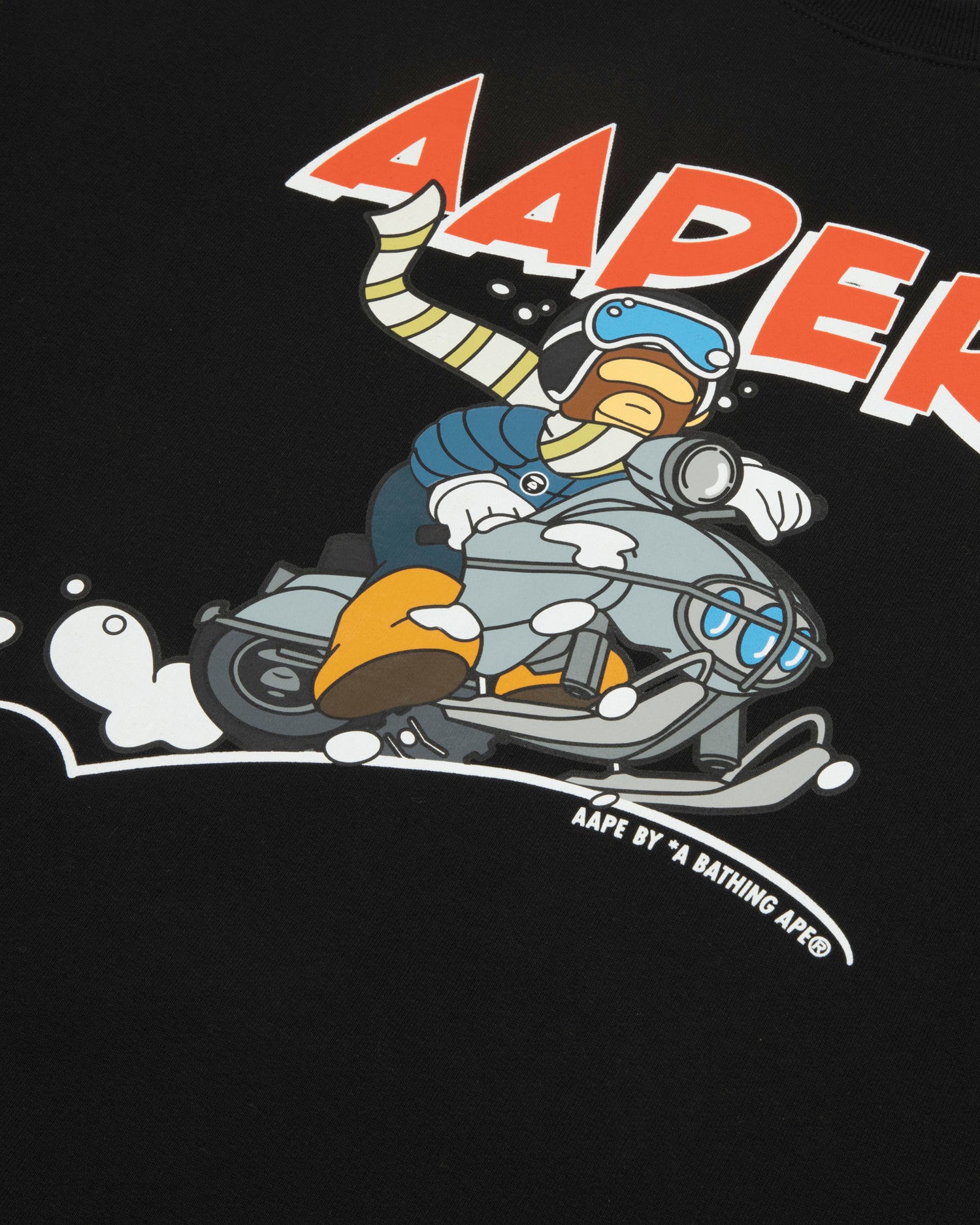 AAPE AAPER crew neck sweatshirt | Aape official website – AAPE.COM