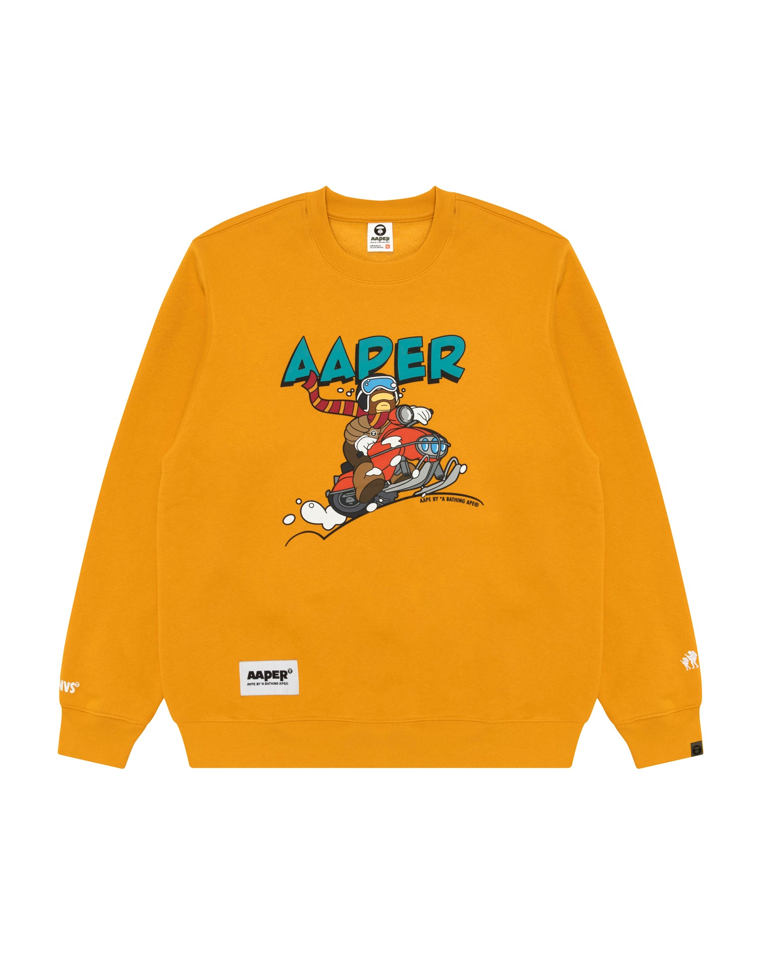 AAPE AAPER crew neck sweatshirt | Aape official website – AAPE.COM