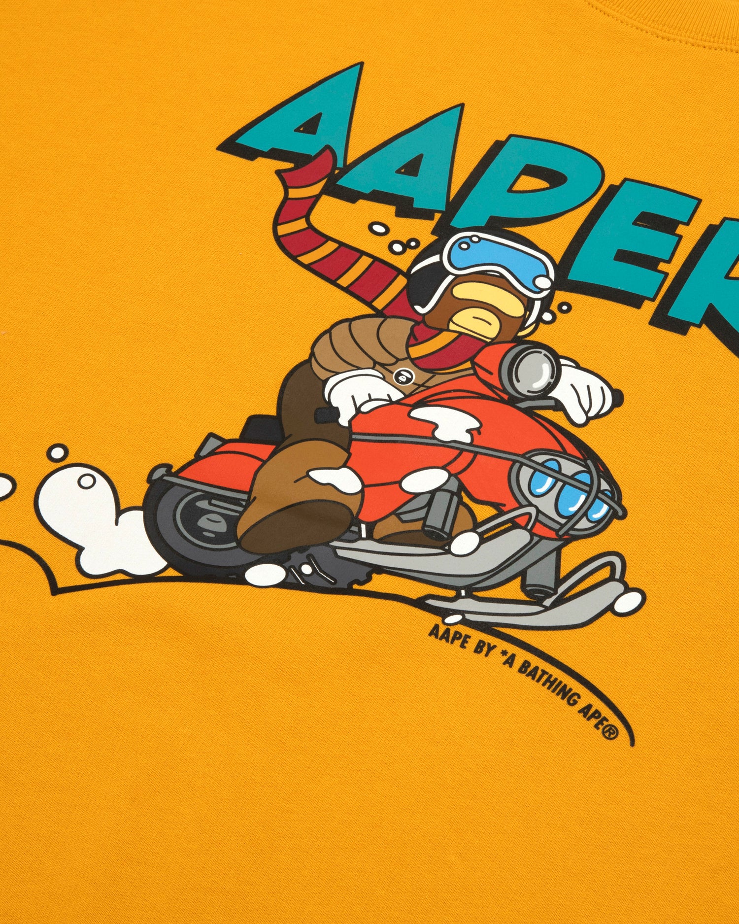 AAPE AAPER crew neck sweatshirt | Aape official website – AAPE.COM