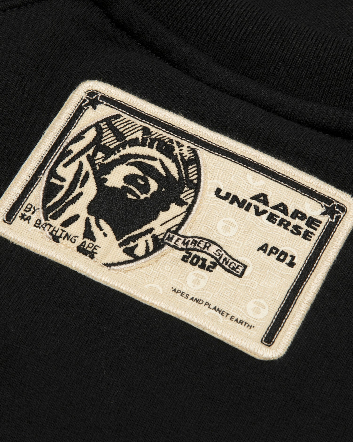 AAPE AAPEUNVS embroidered sweatshirt | Aape official website