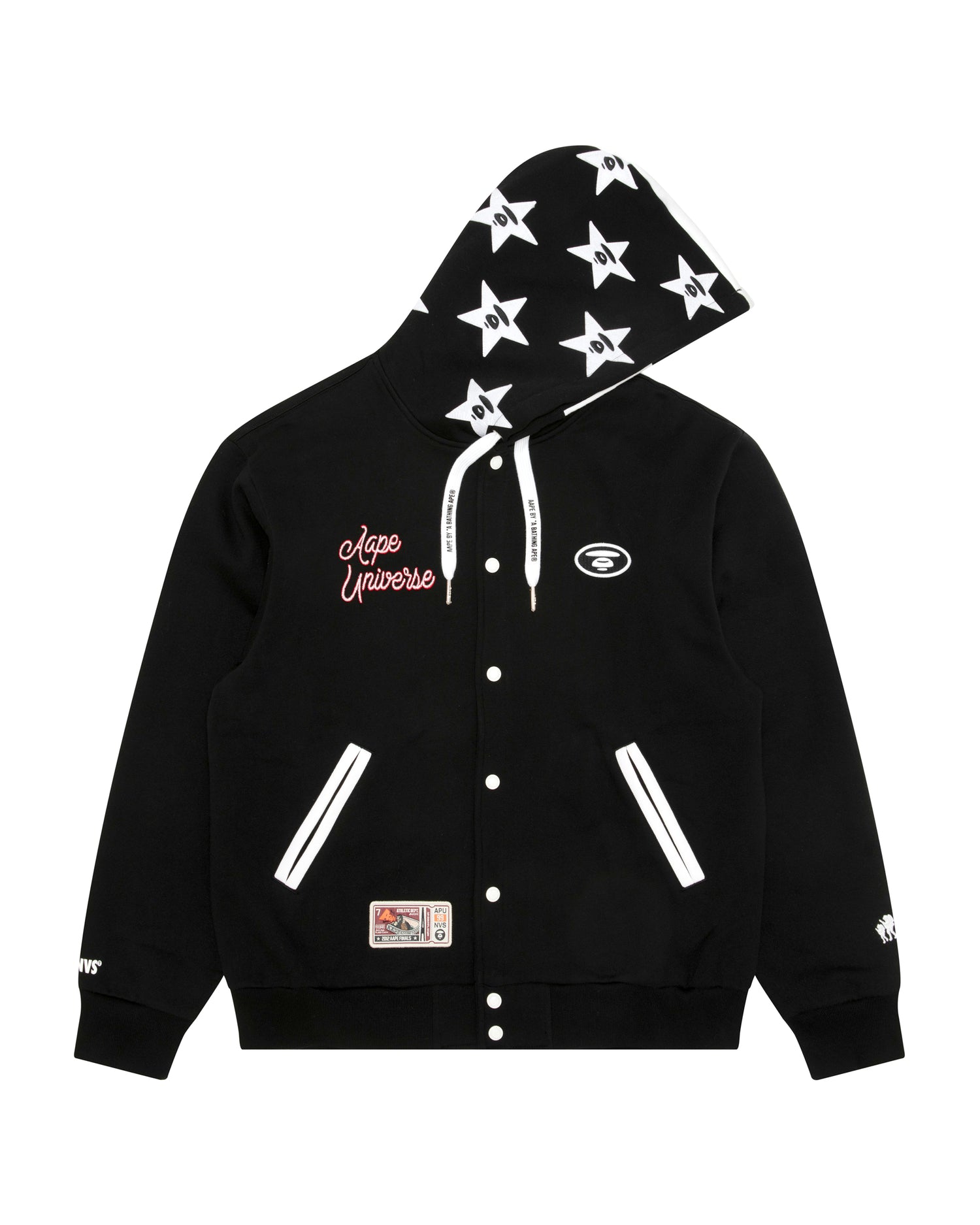 AAPE AAPEUNVS moonface hooded jacket | Aape official website
