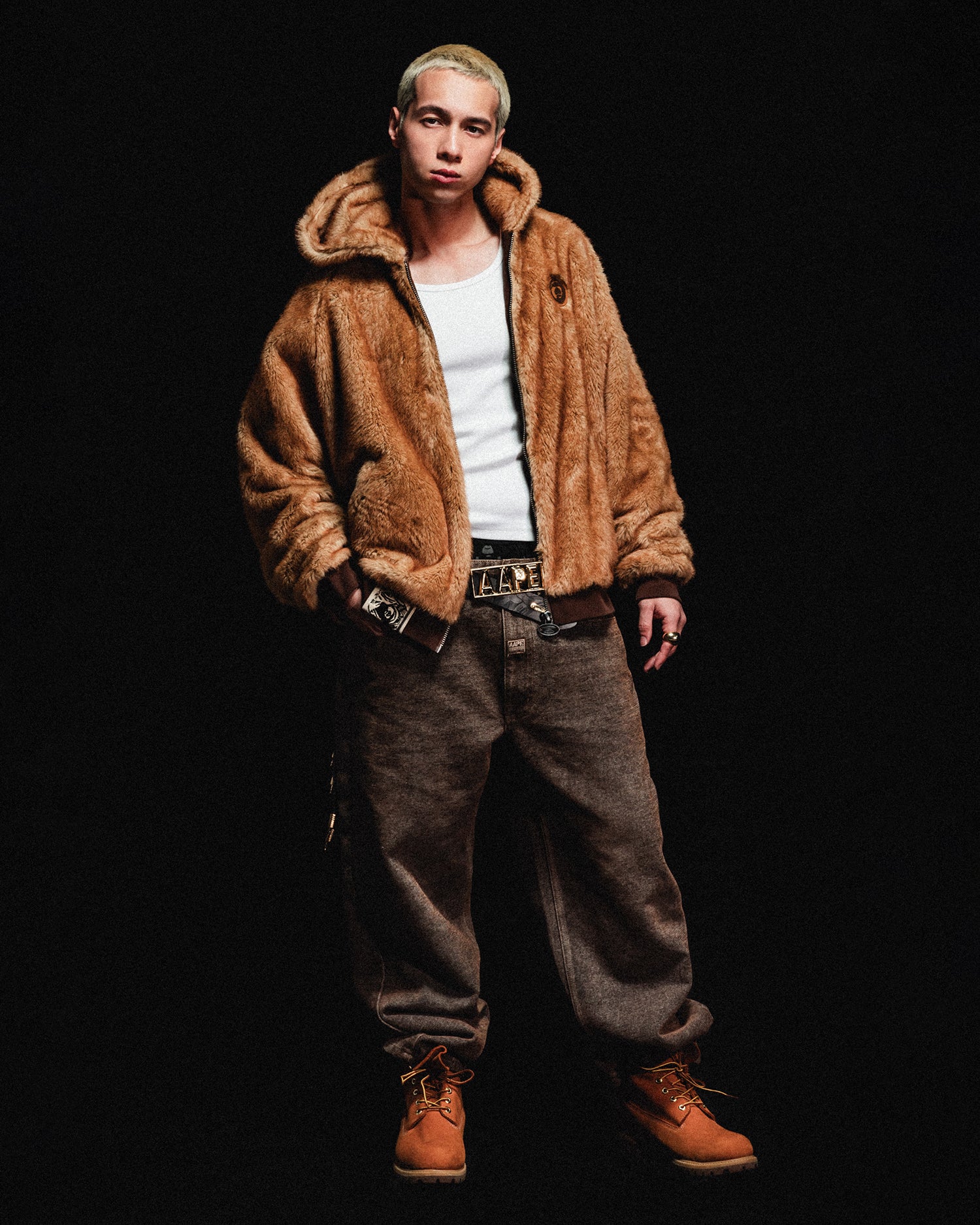 AAPE Moonface zip-up hooded jacket | Aape official website – AAPE.COM