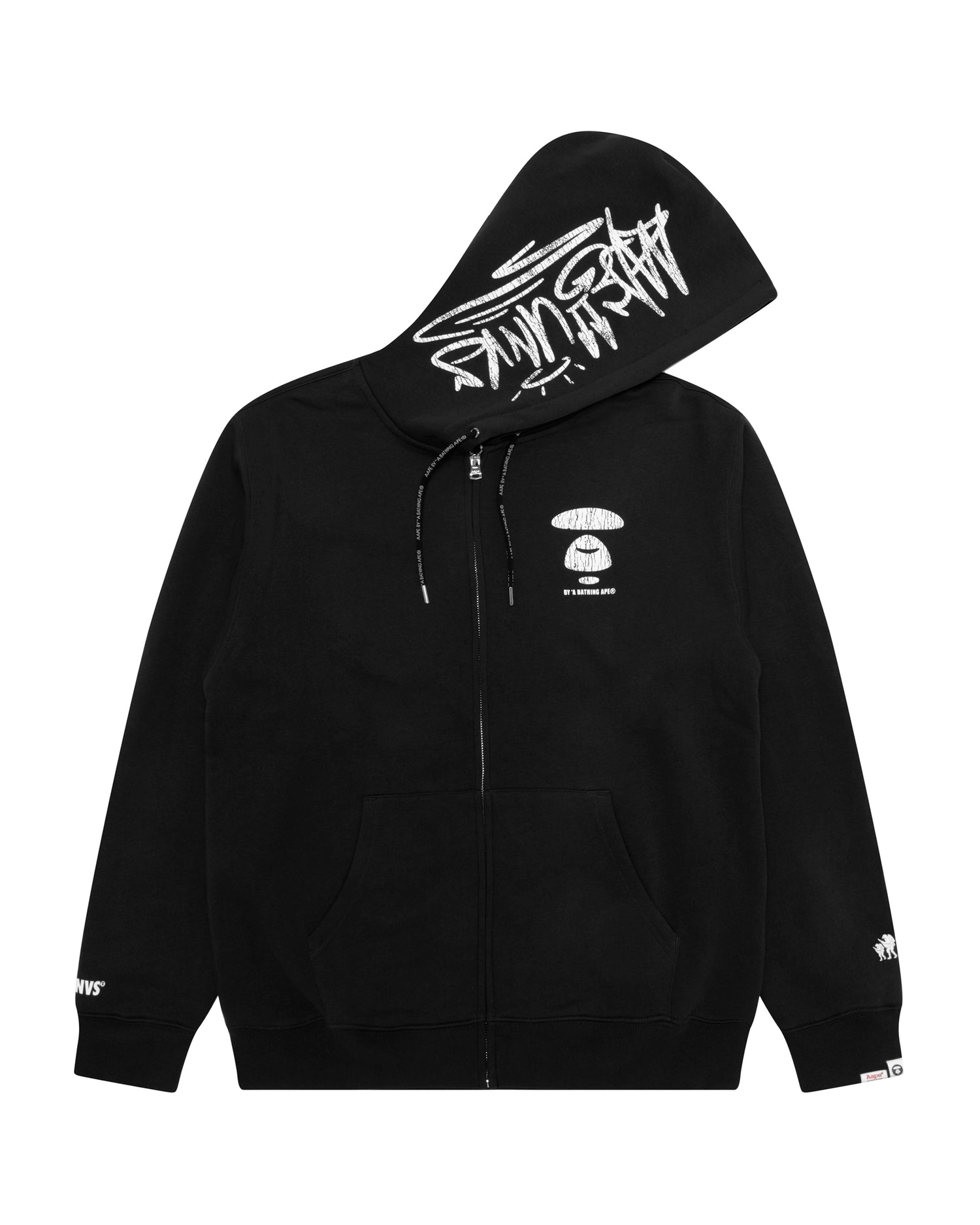 AAPE AAPEUNVS moonface zip-up hoodie | Aape official website