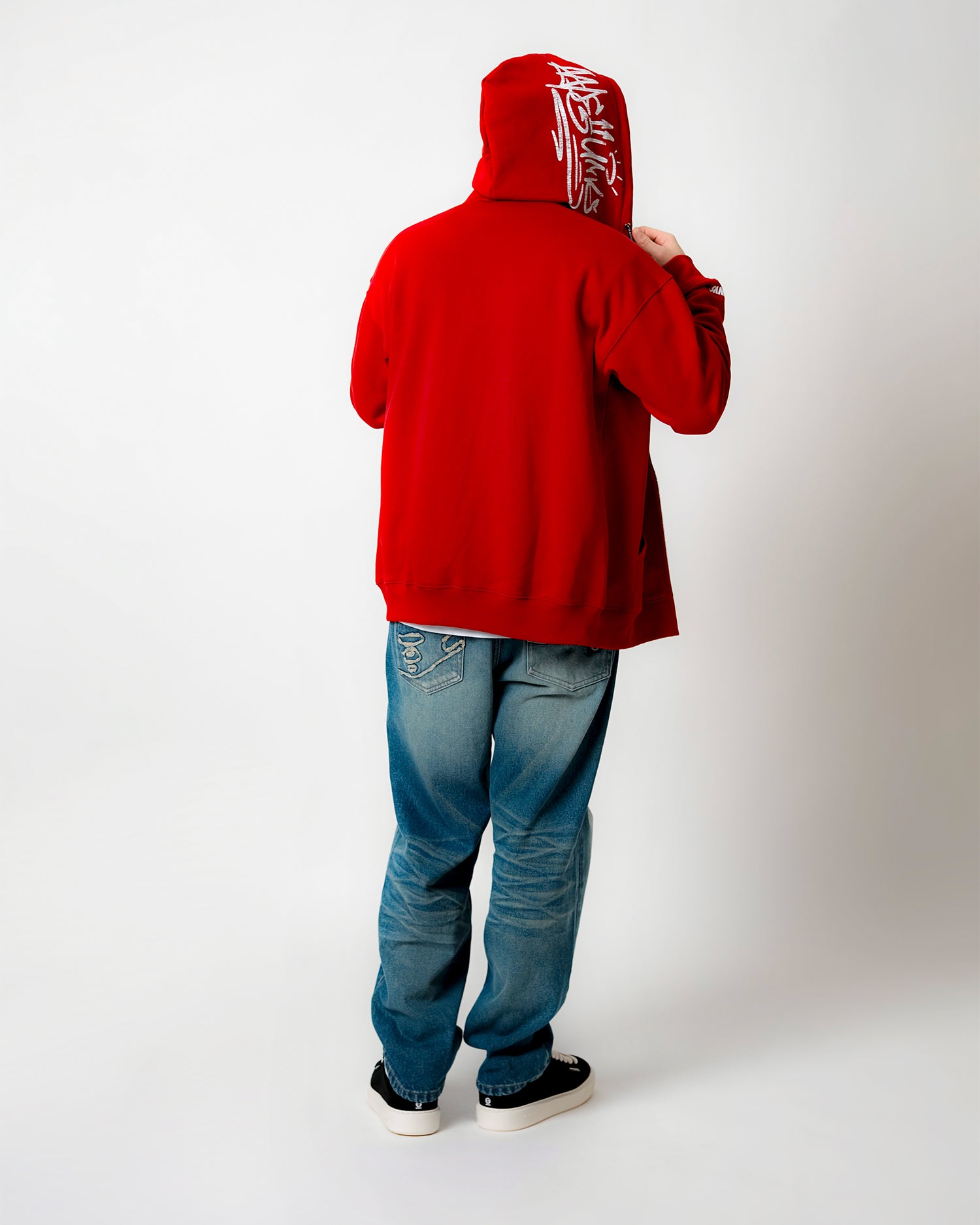 AAPE AAPEUNVS moonface zip-up hoodie | Aape official website