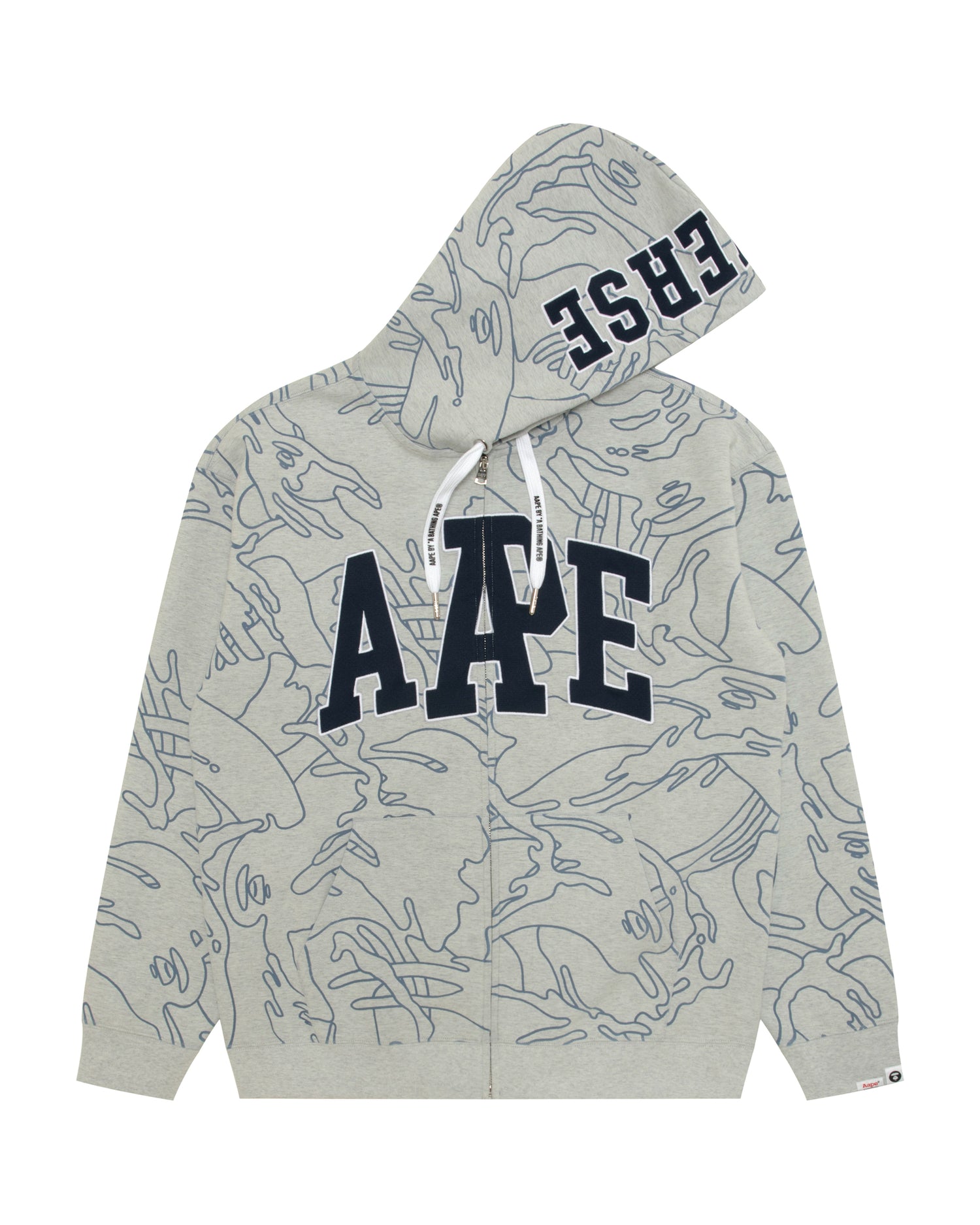 AAPEUNVS 迷彩連帽拉鏈衛衣外套| AAPE 官方網站– AAPE.COM