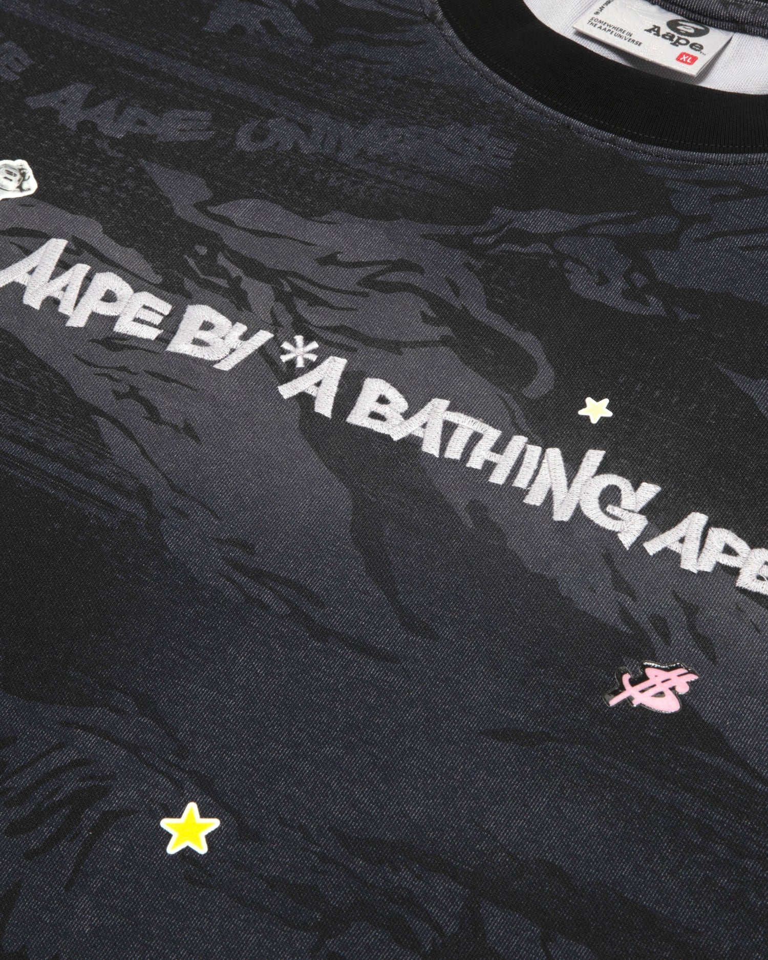 AAPE Sticker print crew neck sweatshirt | Aape official website