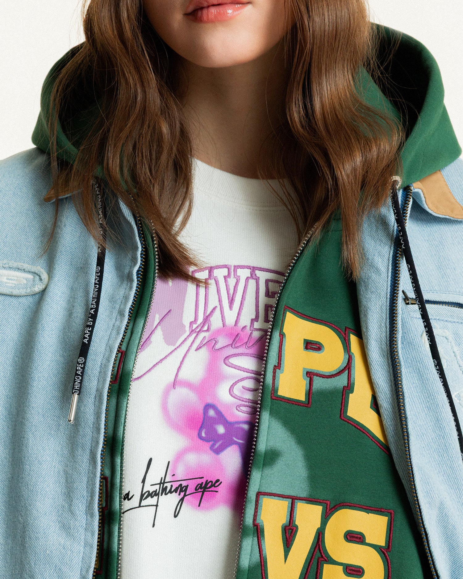 AAPE Graphic crew neck sweatshirt | Aape official website – AAPE.COM
