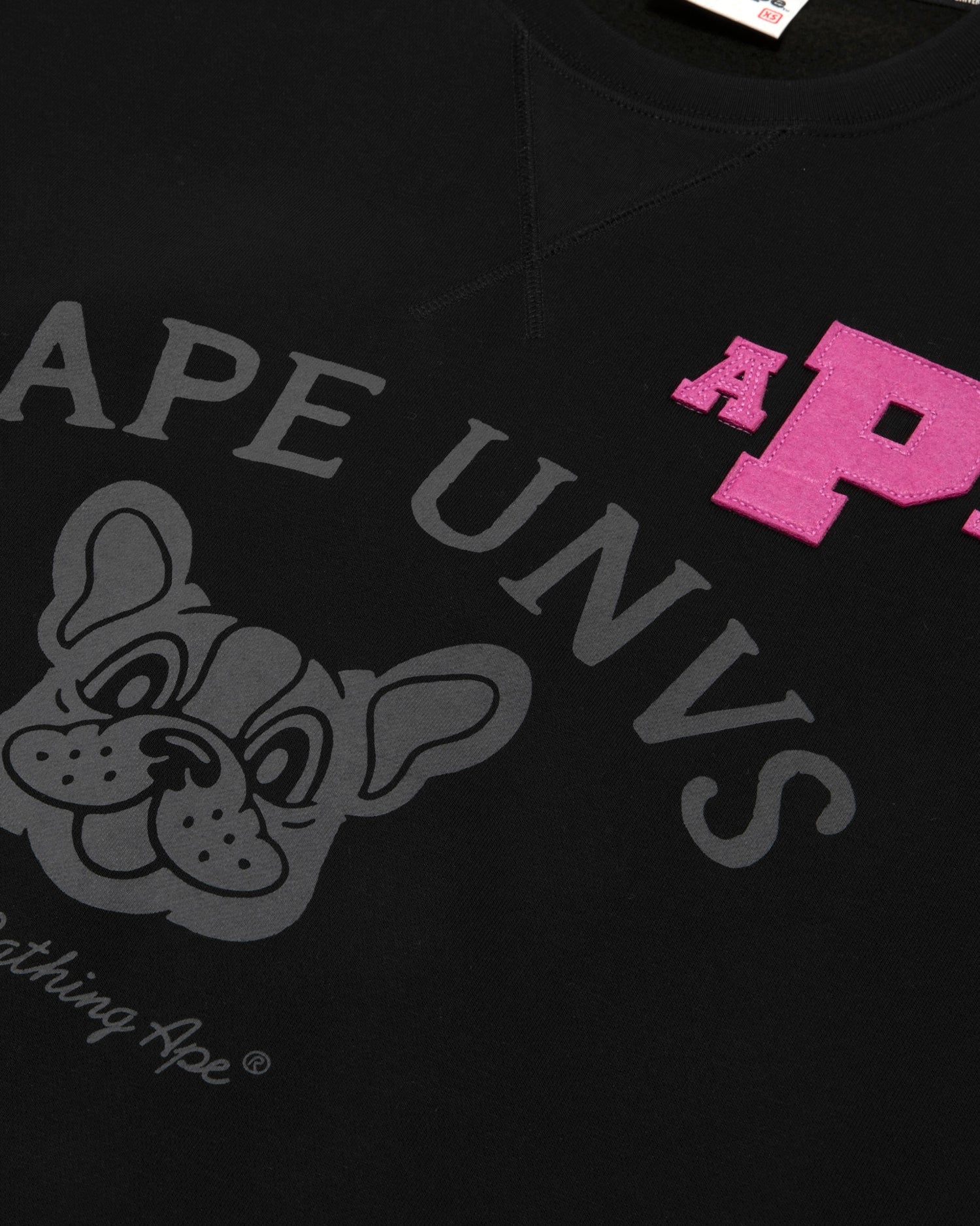 AAPE AAPEUNVS graphic crew neck sweatshirt | Aape official website