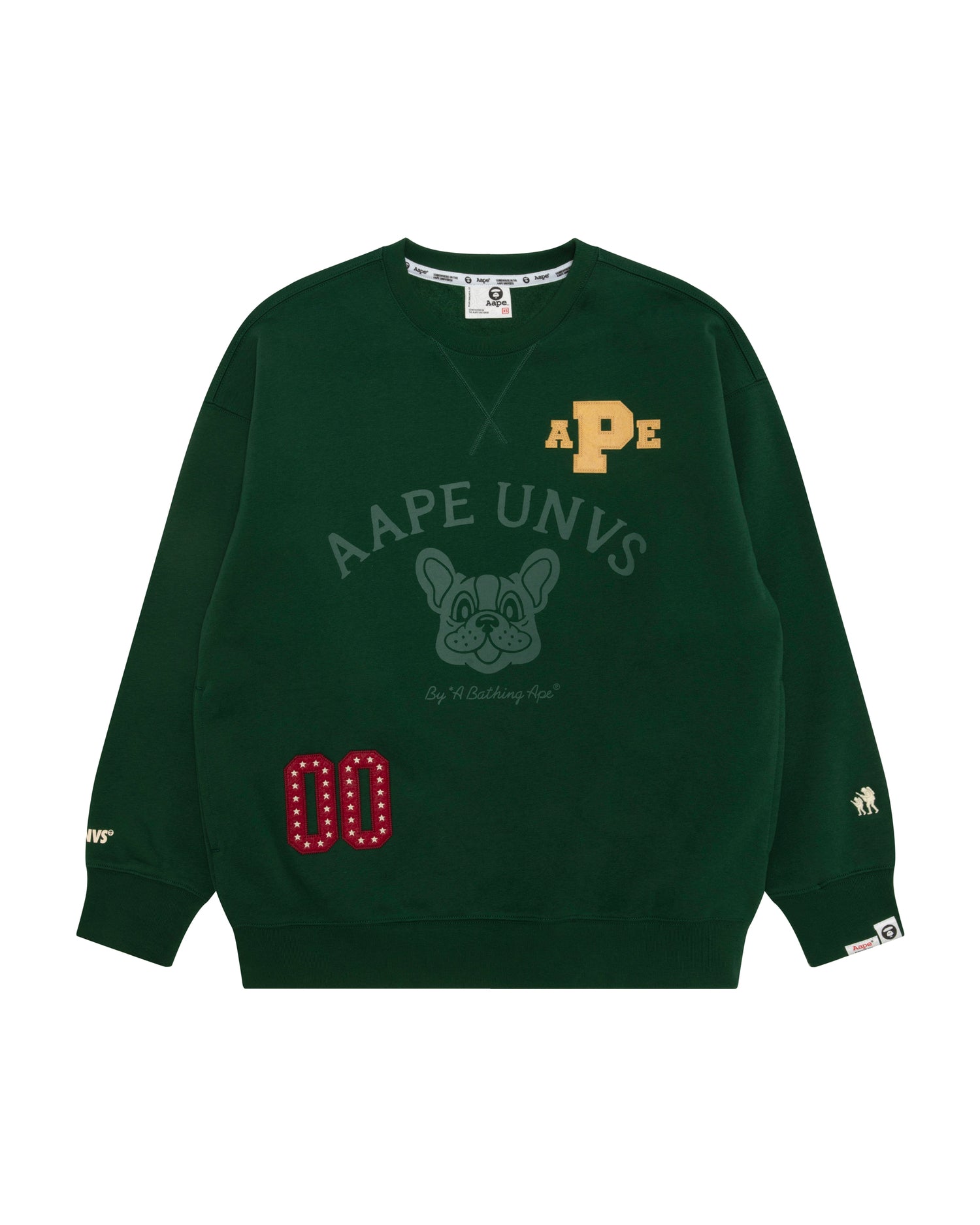 AAPE AAPEUNVS graphic crew neck sweatshirt | Aape 公式サイト