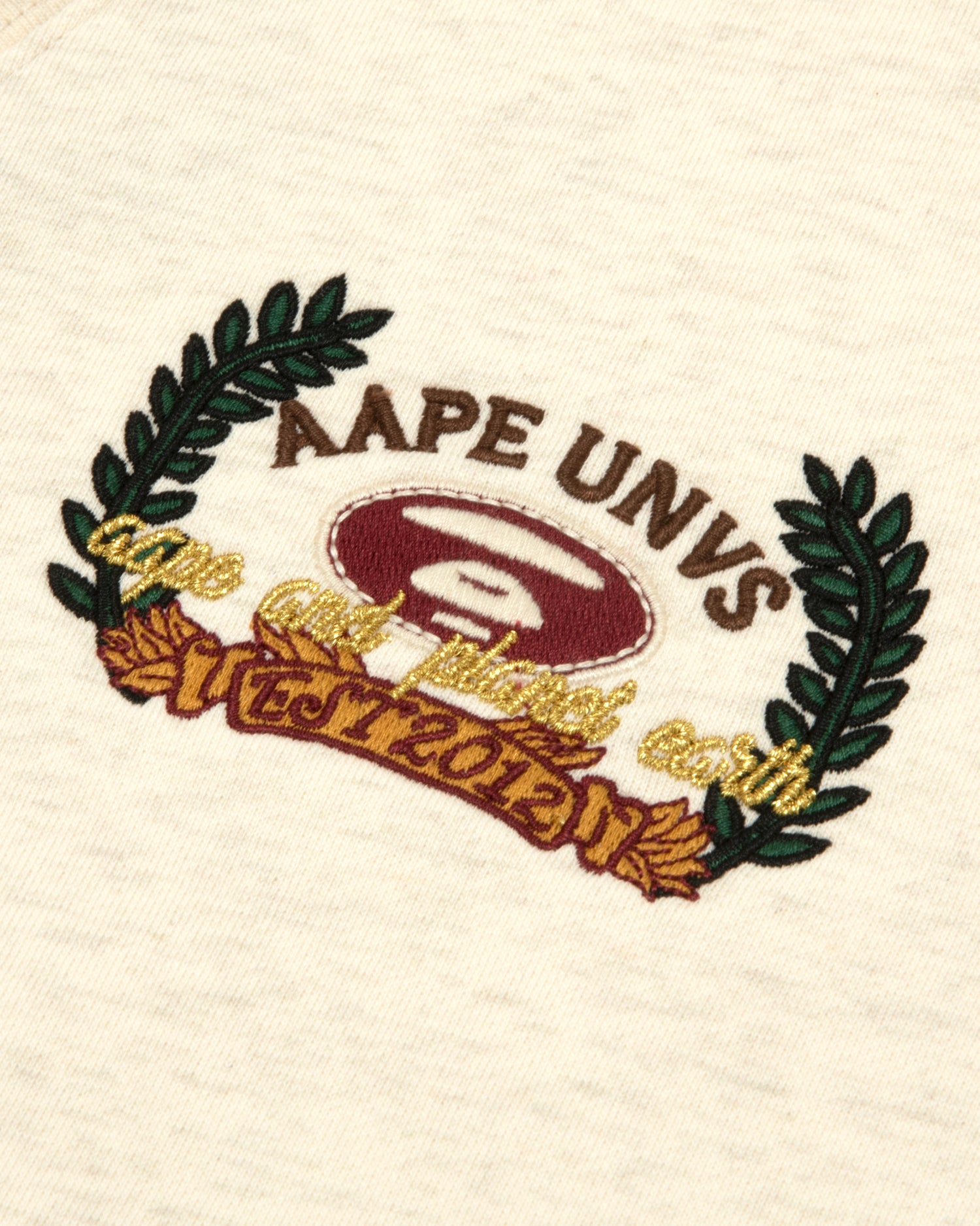 AAPE AAPEUNVS moonface v-neck cardigan | Aape official website
